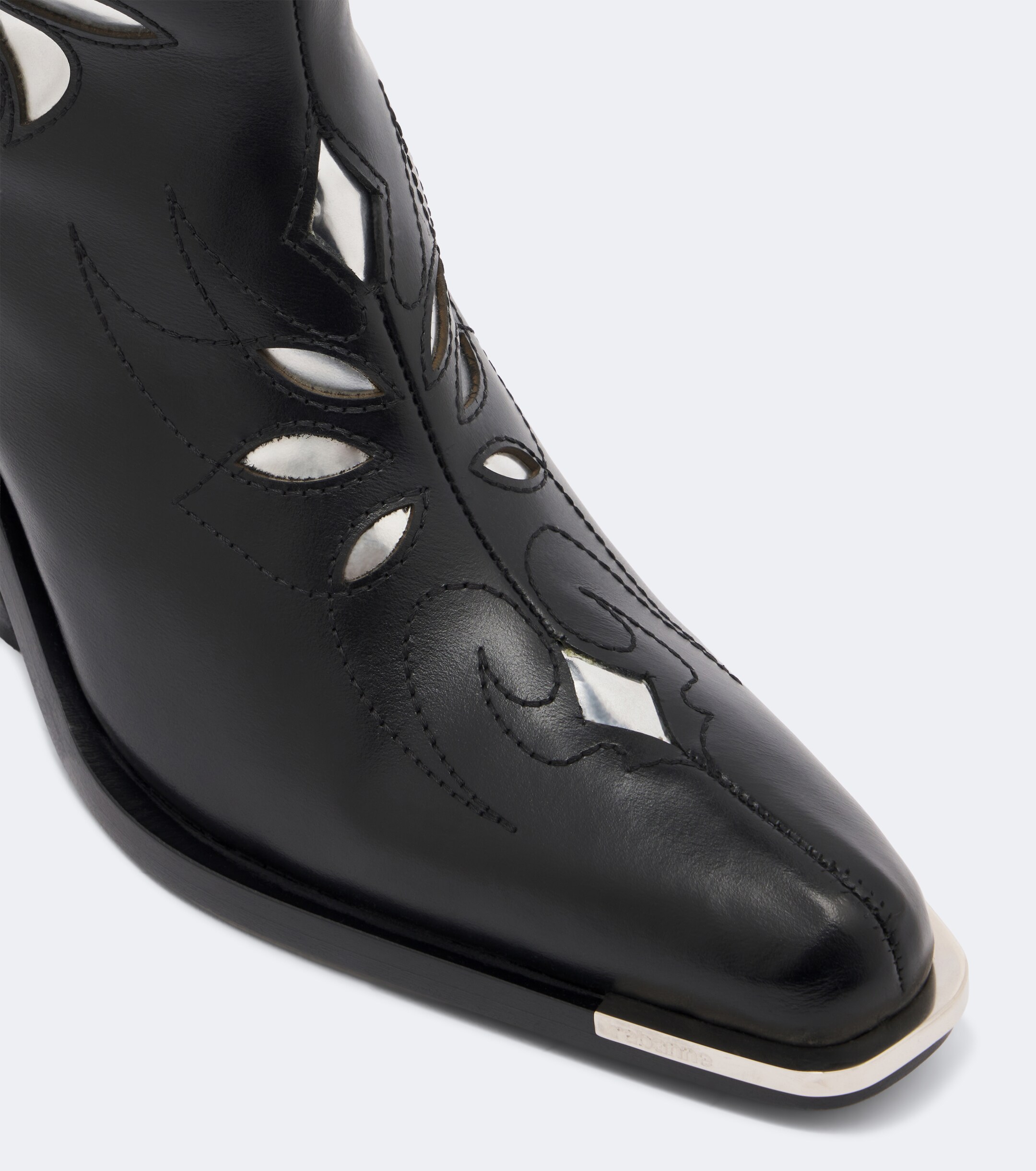 Rabanne Rabanne Leather cowboy boots