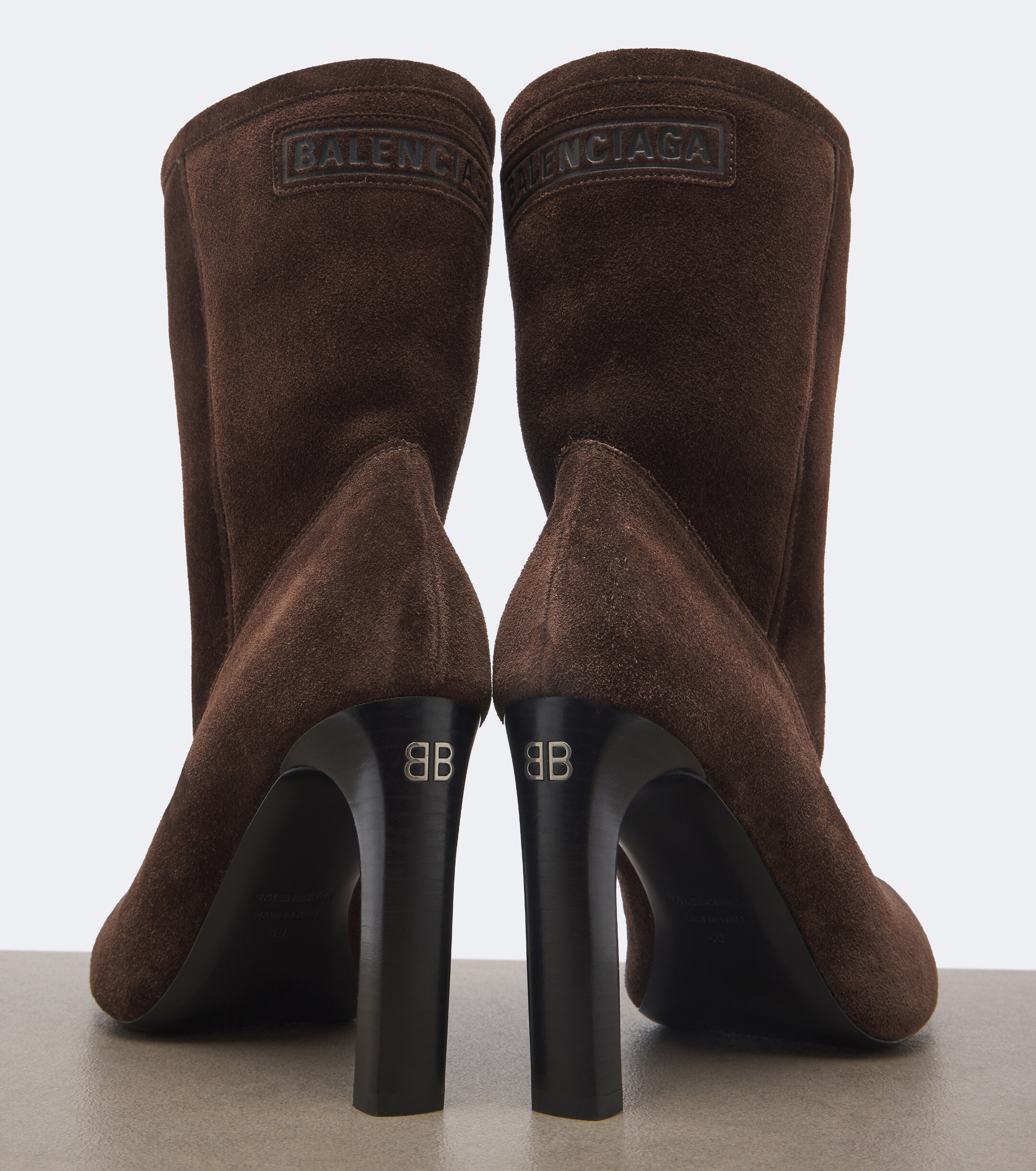 Balenciaga Balenciaga Fargo suede ankle boots