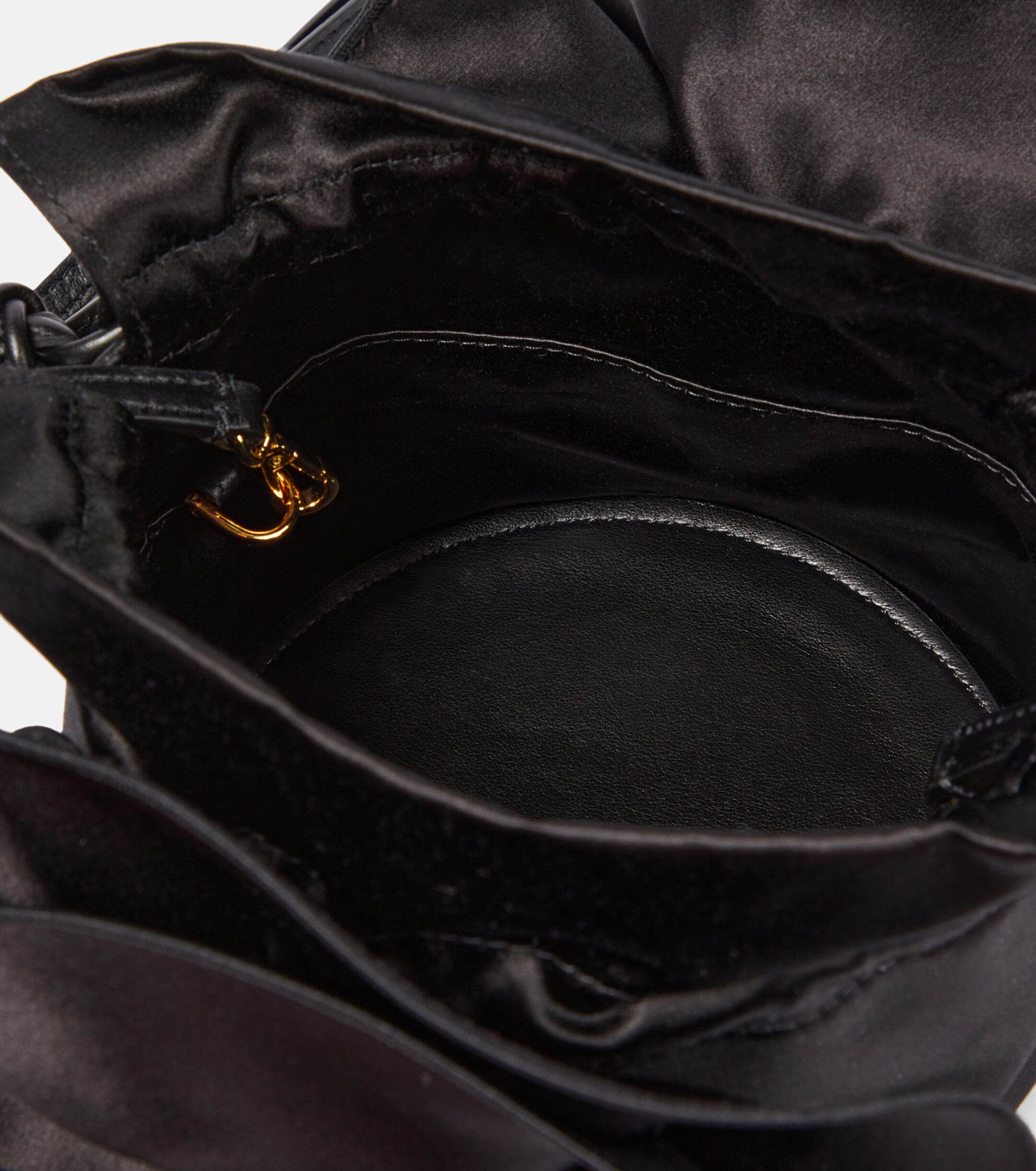 Magda Butrym Ruched satin shoulder bag