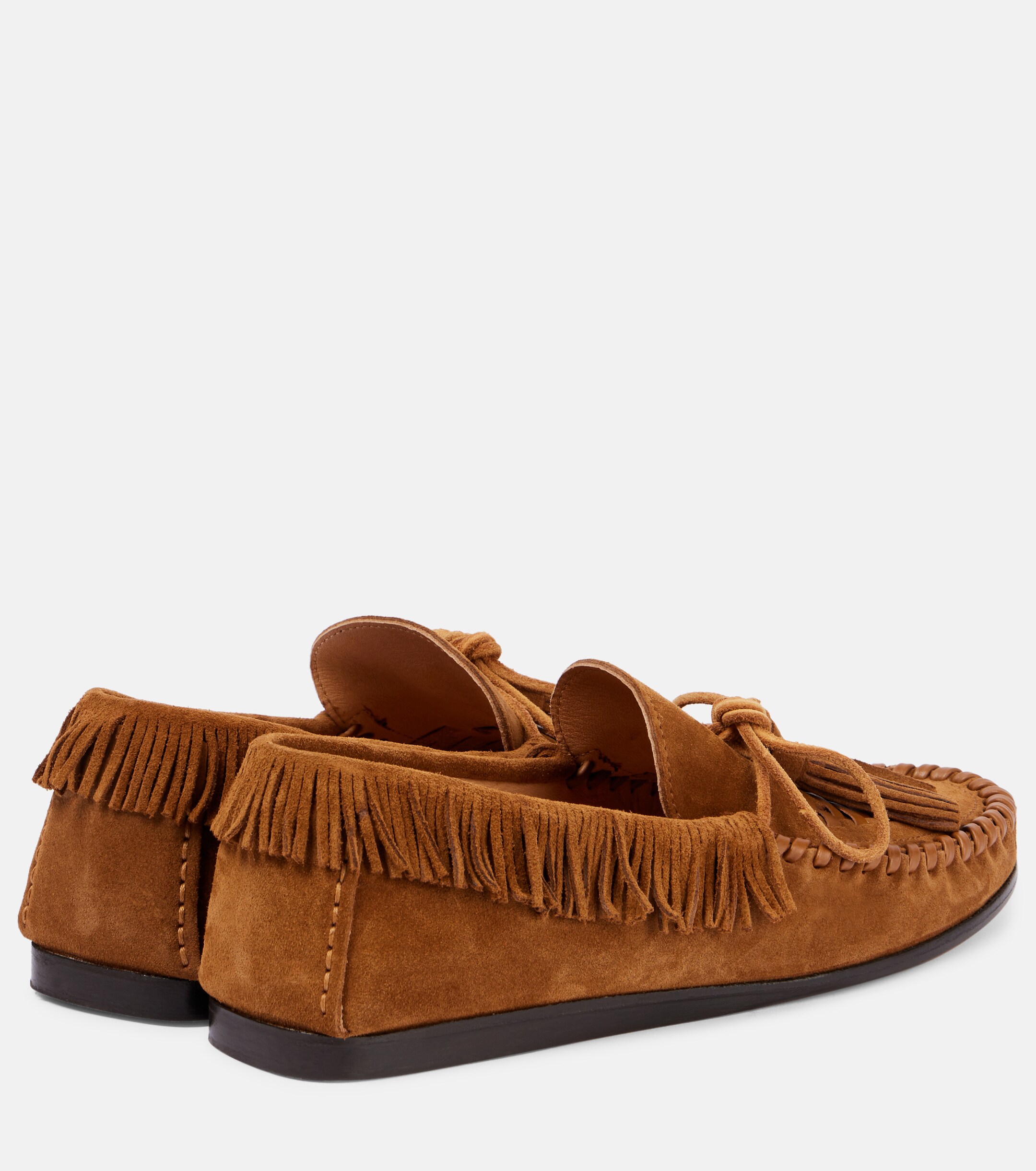 Isabel Marant Fitza fringed suede loafers