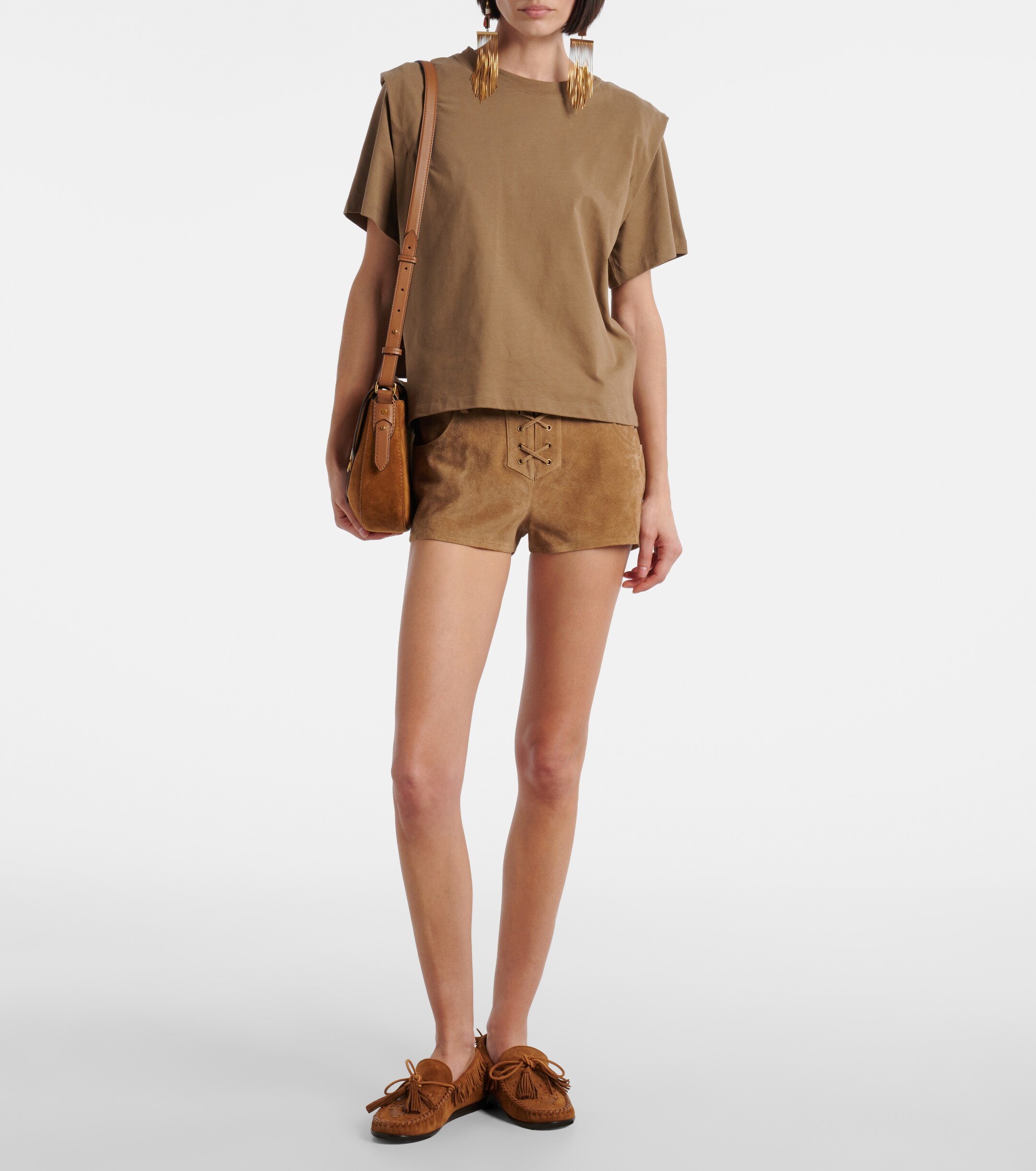Isabel Marant Fitza fringed suede loafers