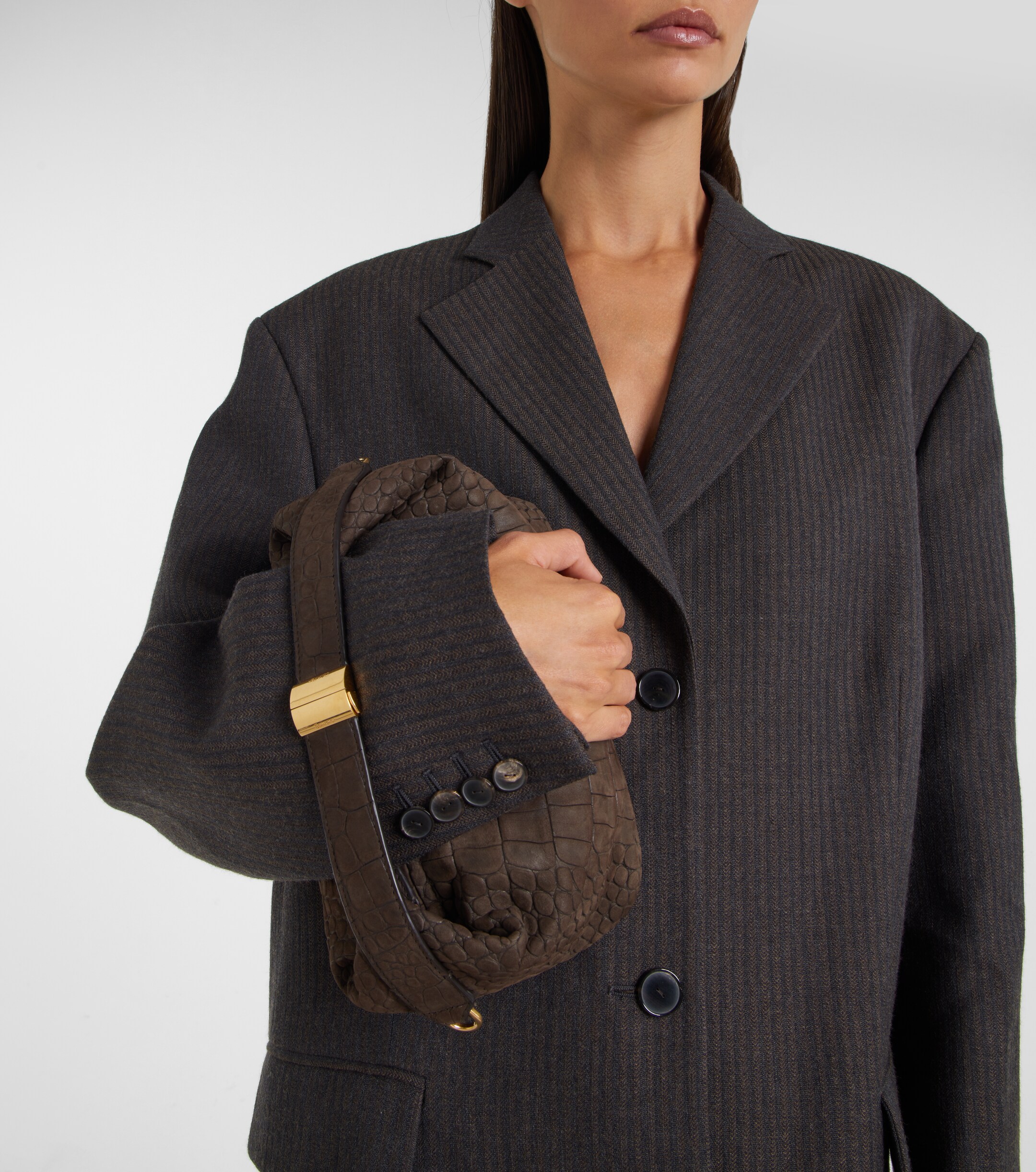 Calvin Klein Collection Andy Small leather shoulder bag