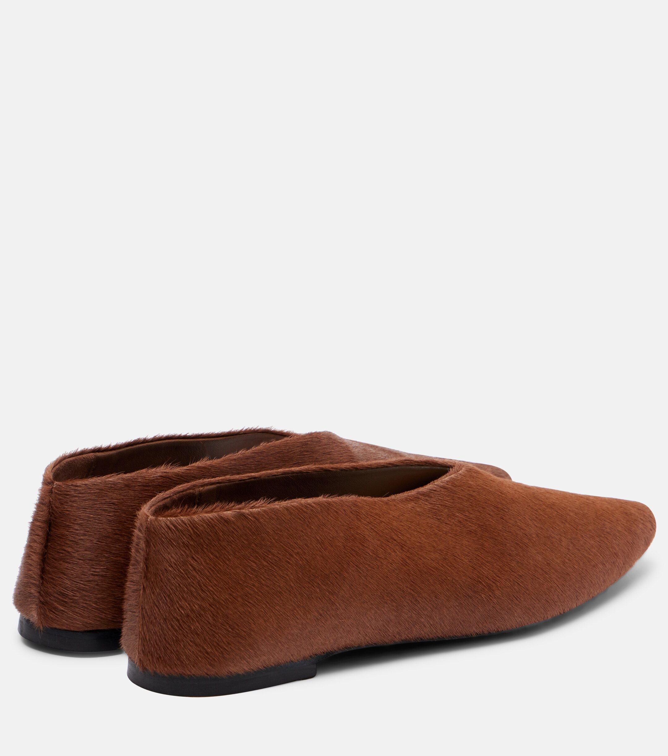 A.EMERY Lima calf hair flats