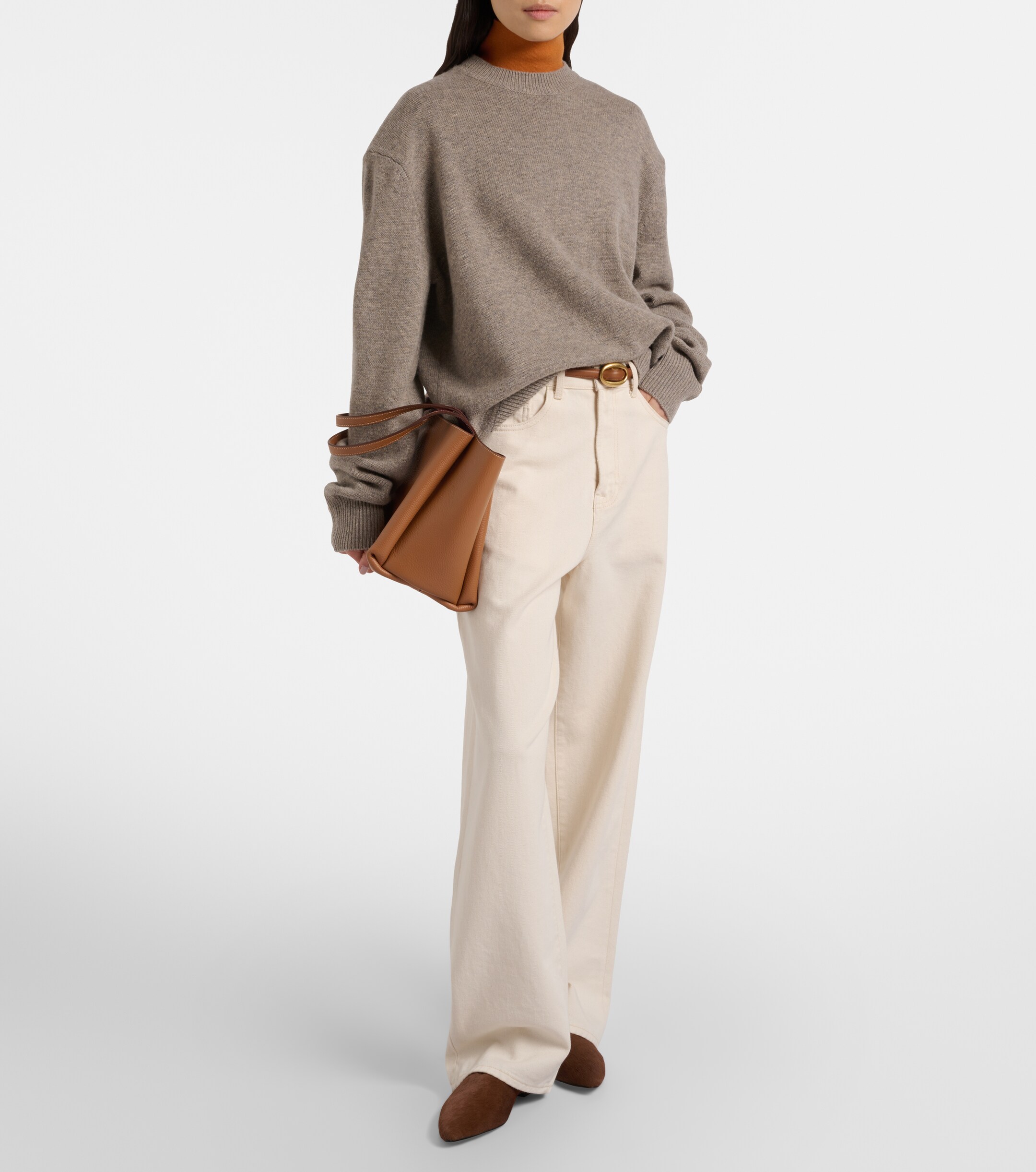 A.EMERY Lima calf hair flats