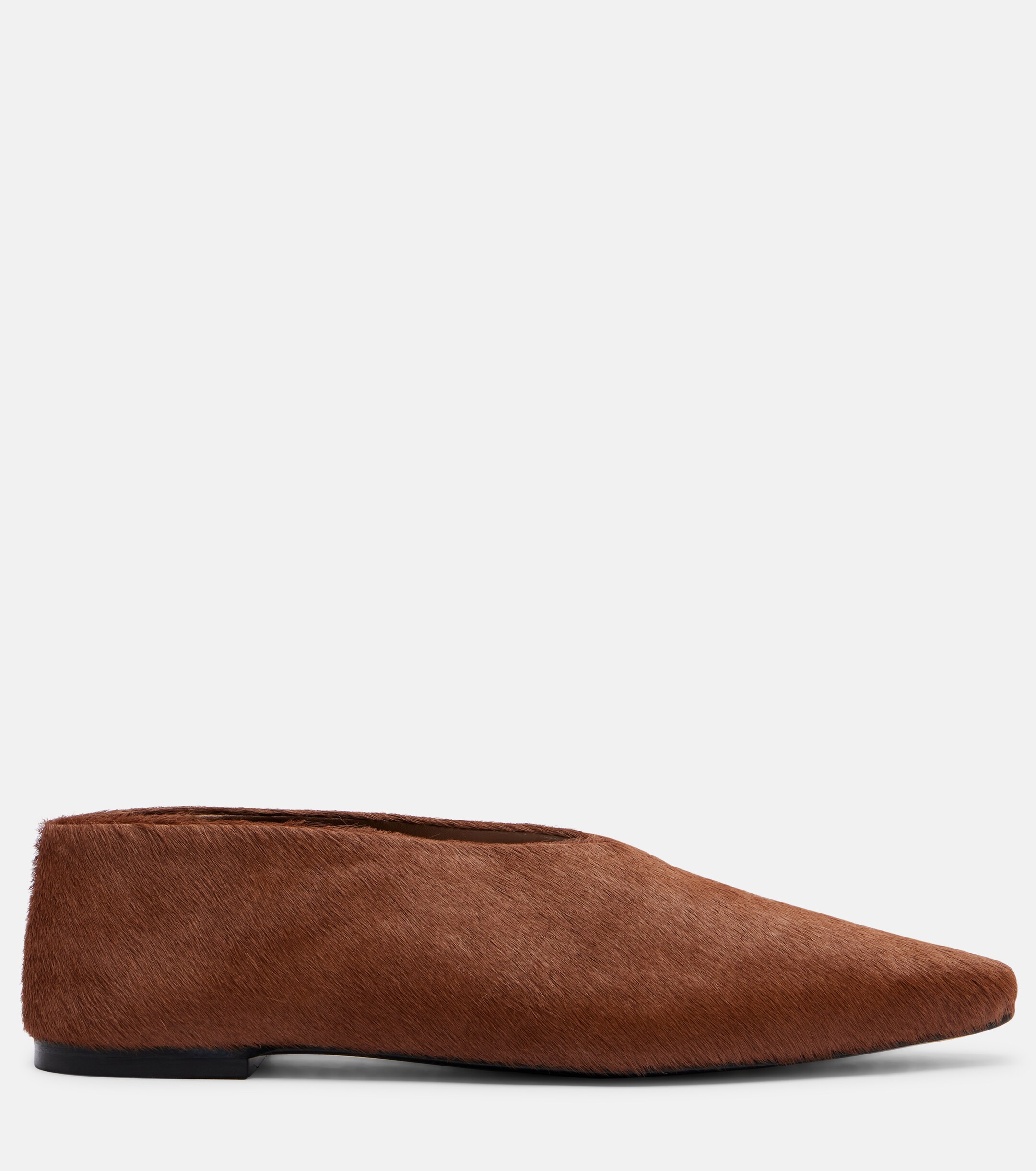 A.EMERY Lima calf hair flats