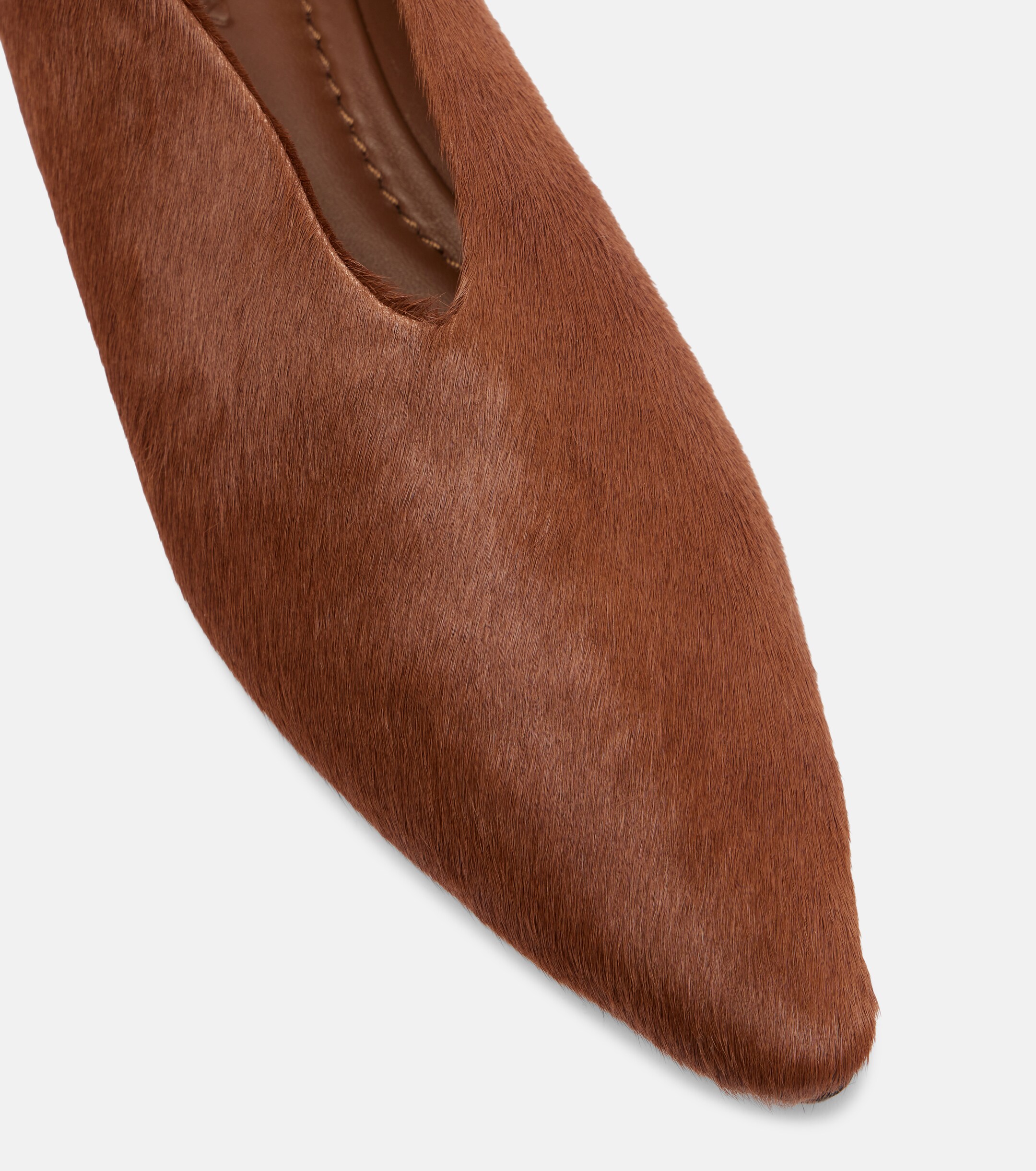 A.EMERY Lima calf hair flats