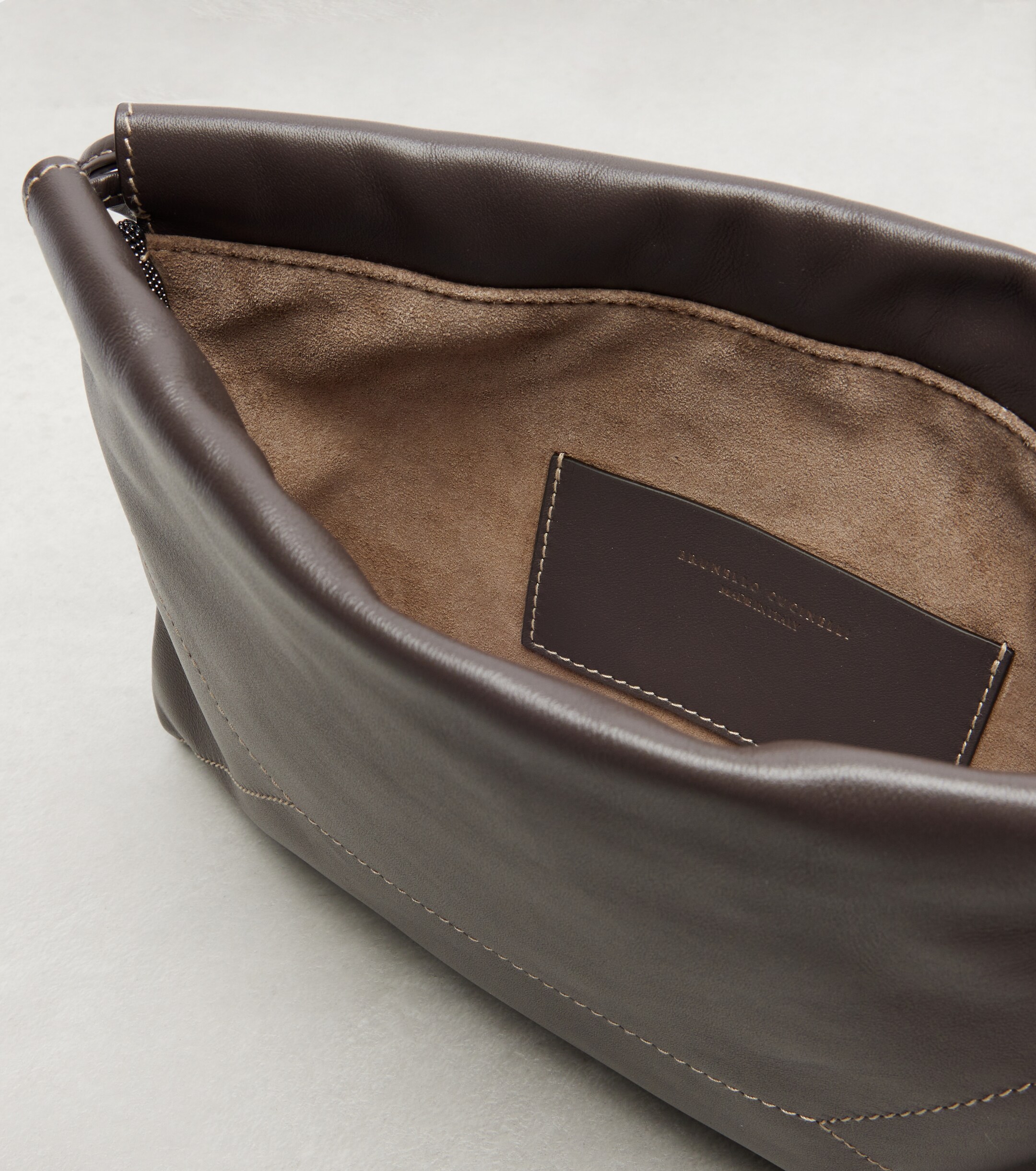 Brunello Cucinelli Mini leather crossbody bag