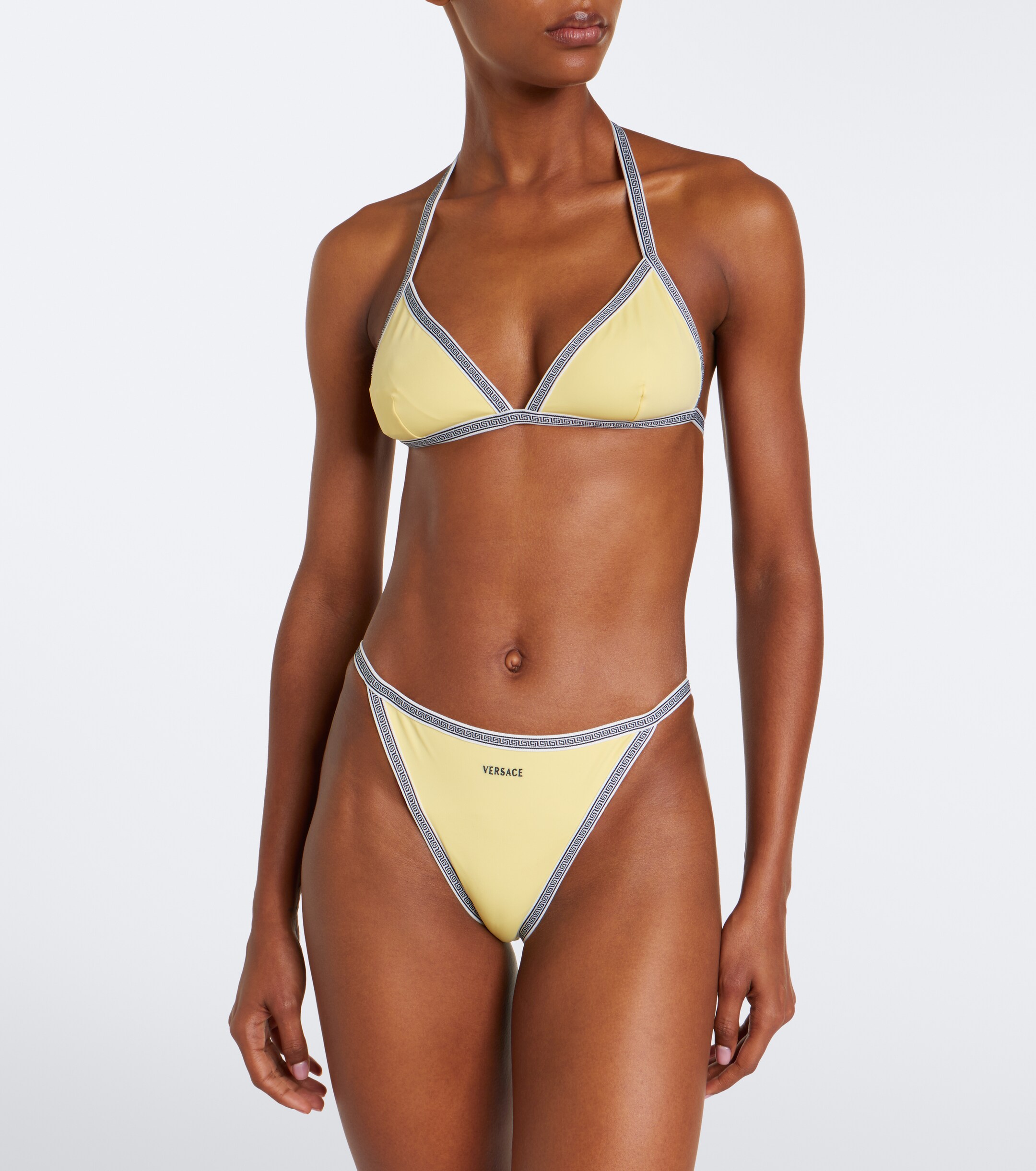 Versace Versace Greca bikini top
