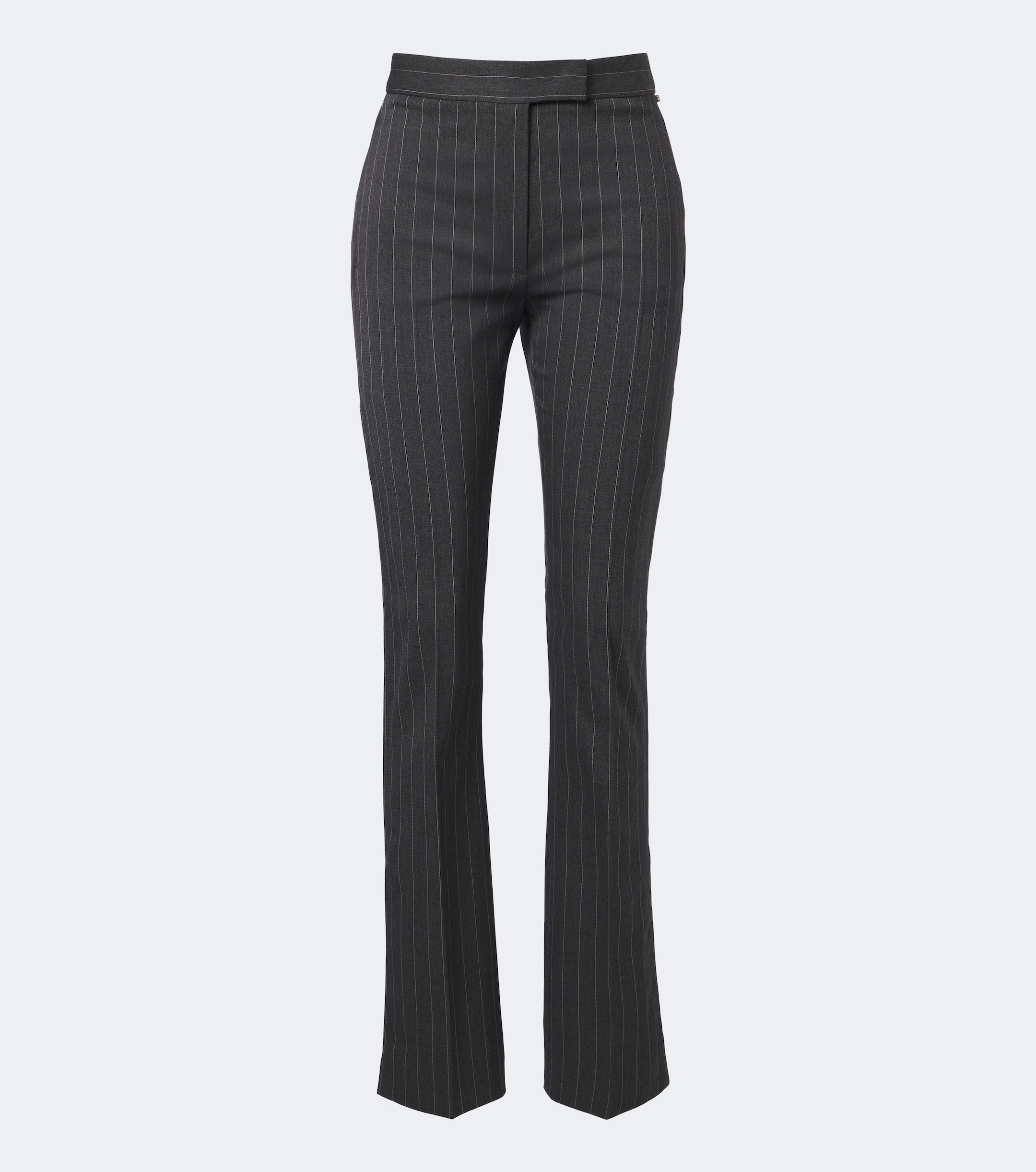 Sportmax Sportmax Pinstriped wool-blend flared pants