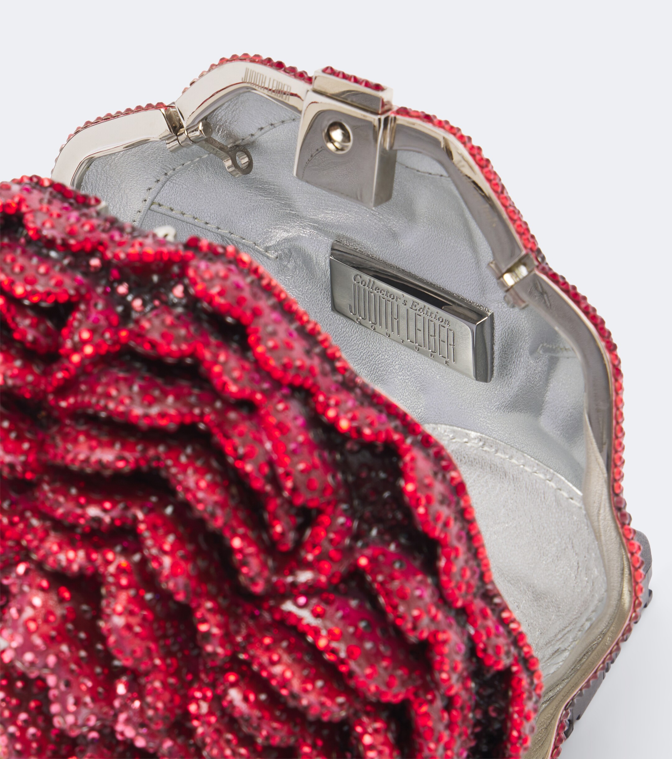 Judith Leiber Couture Judith Leiber Couture Peony Flame crystal-embellished clutch