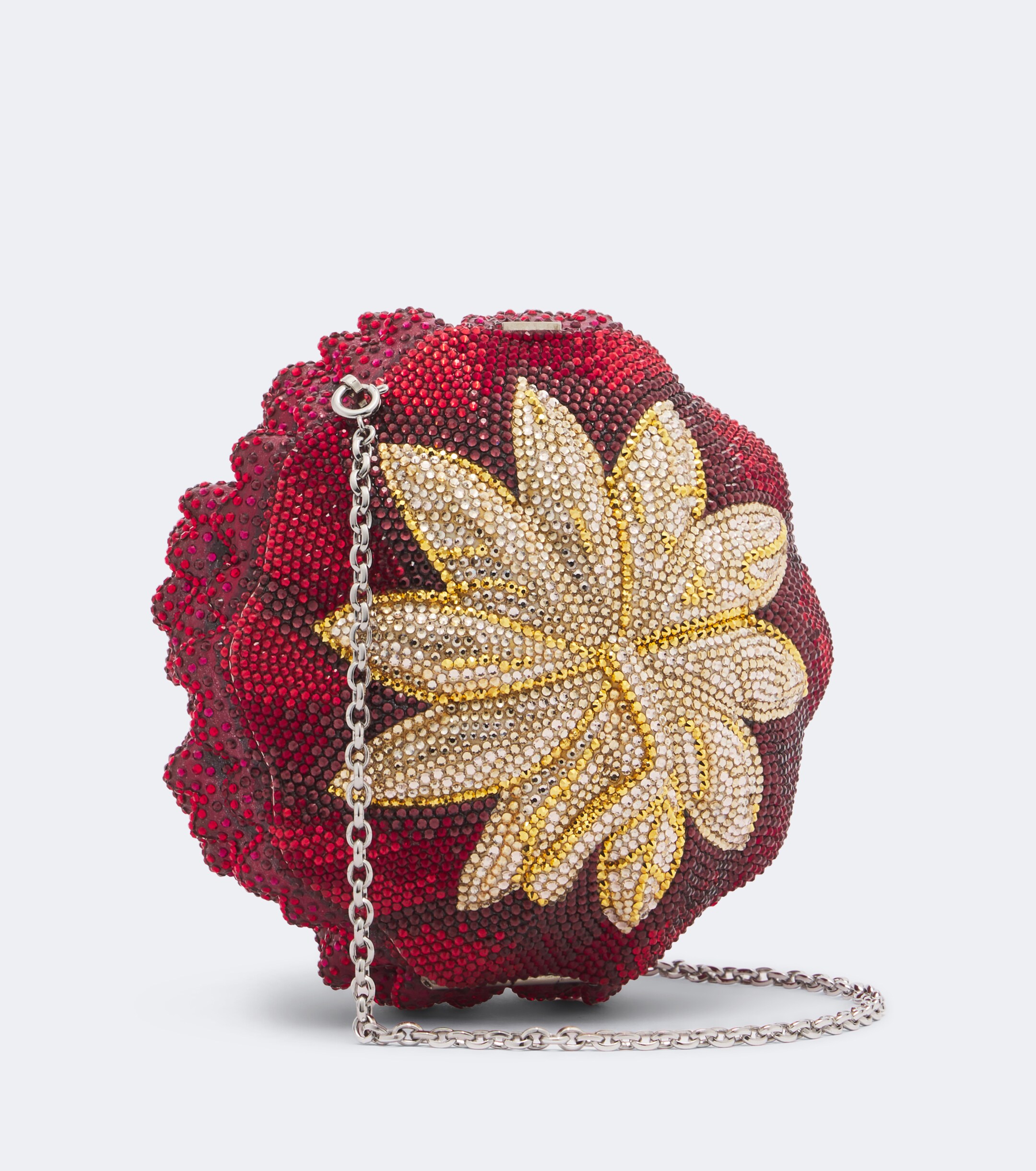 Judith Leiber Couture Judith Leiber Couture Peony Flame crystal-embellished clutch