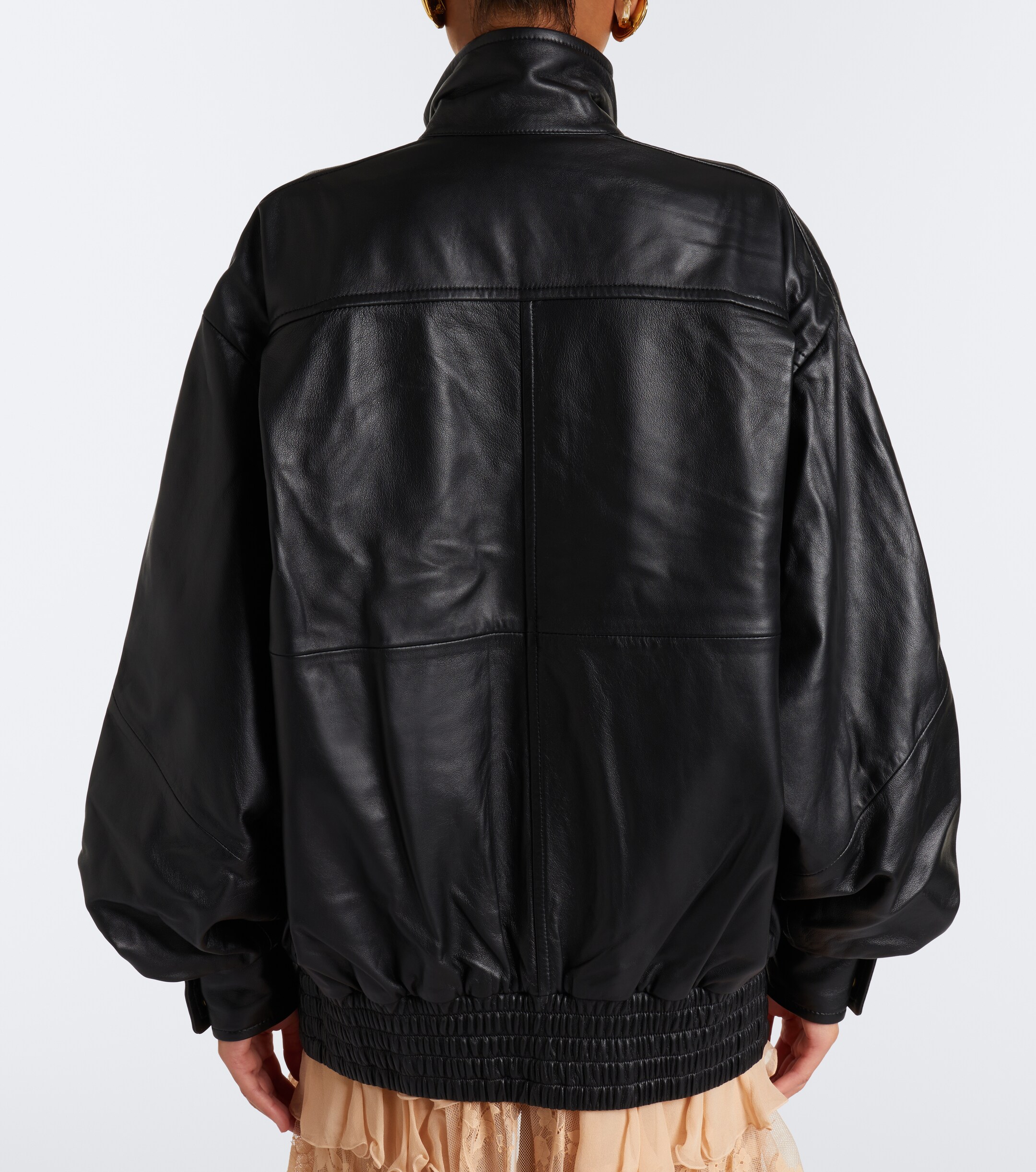 Zimmermann Zimmermann Valiant leather bomber jacket