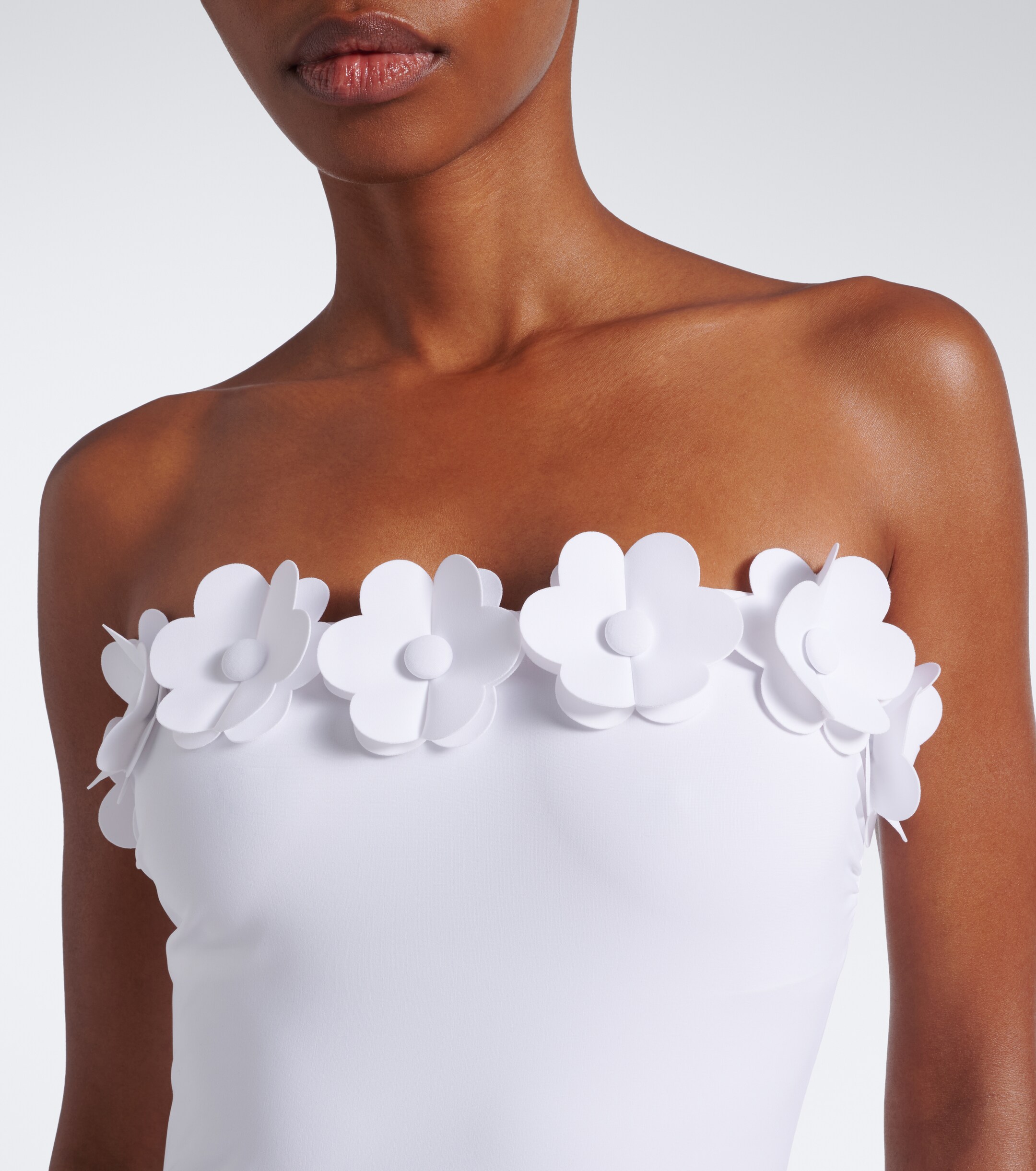 Karla Colletto Karla Colletto Juliet floral-appliqué swimsuit