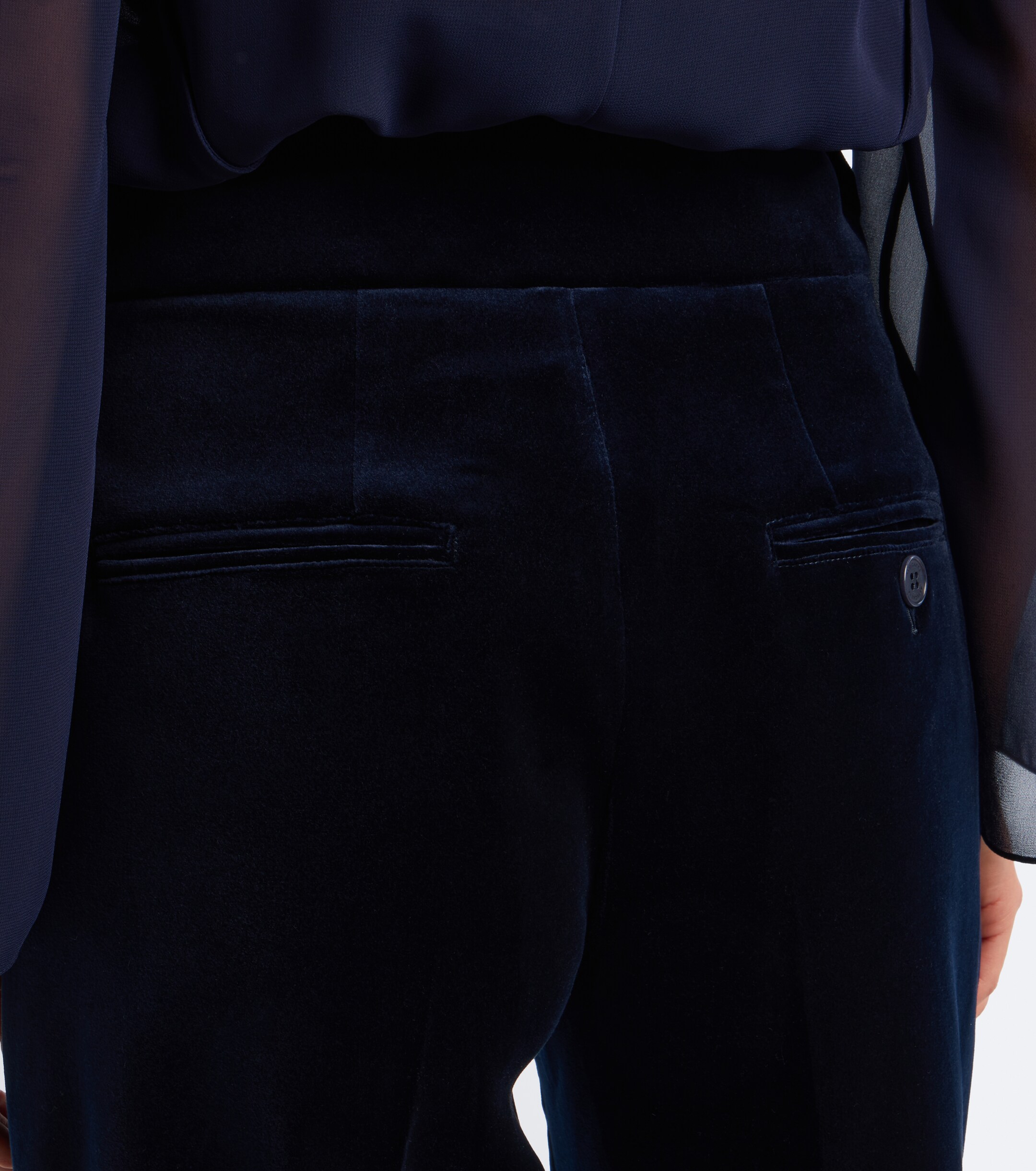Altuzarra Altuzarra Rudy cotton-blend velvet wide-leg pants