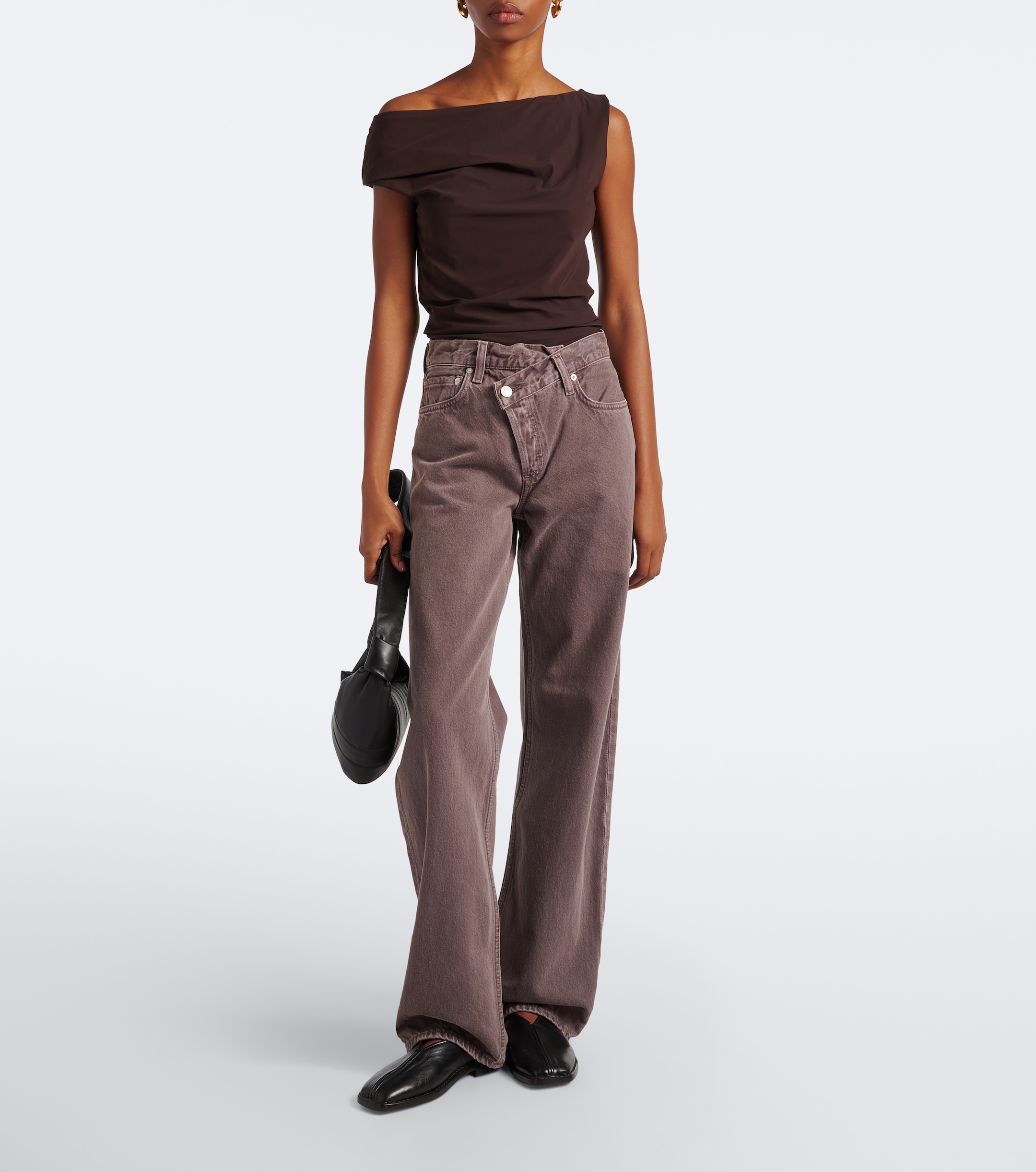 Agolde Agolde Arc Criss Cross wide-leg jeans