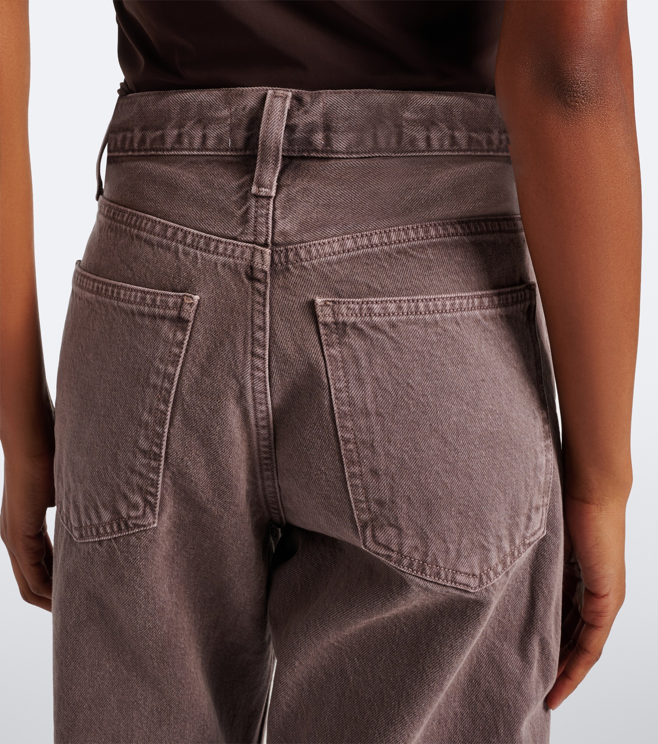 Agolde Agolde Arc Criss Cross wide-leg jeans