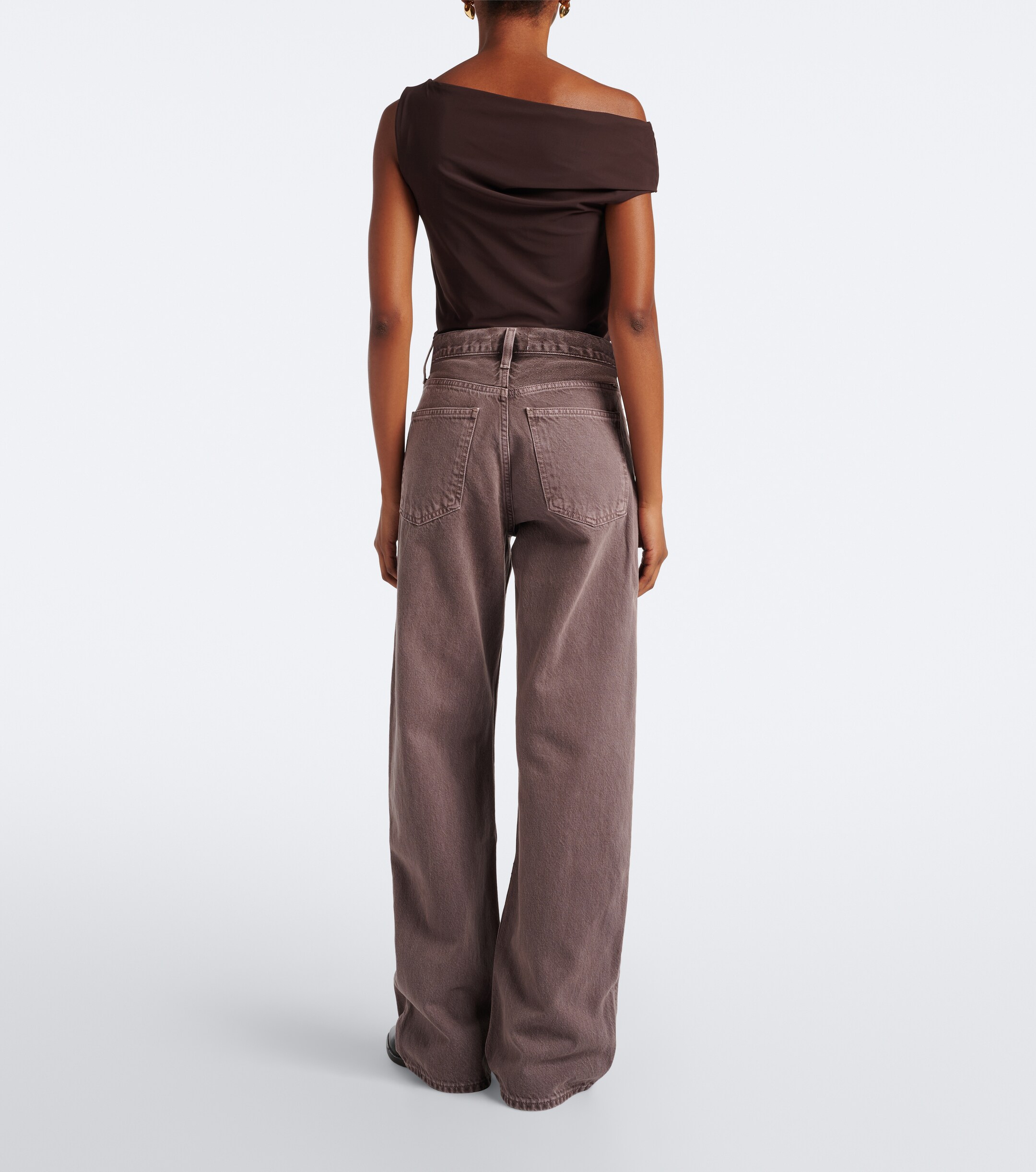 Agolde Agolde Arc Criss Cross wide-leg jeans