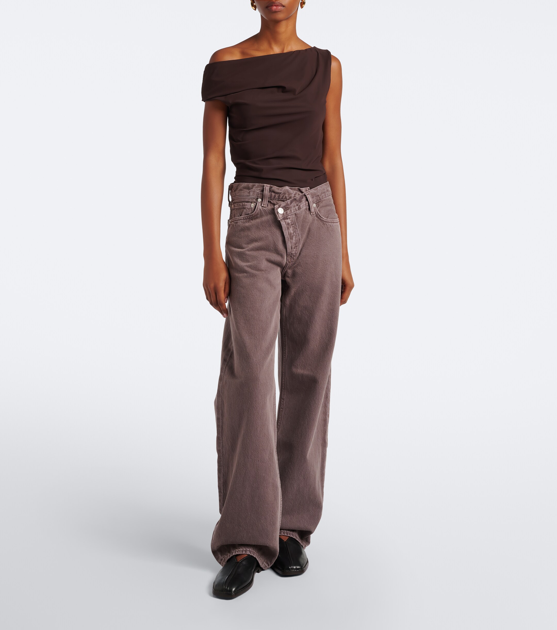 Agolde Agolde Arc Criss Cross wide-leg jeans
