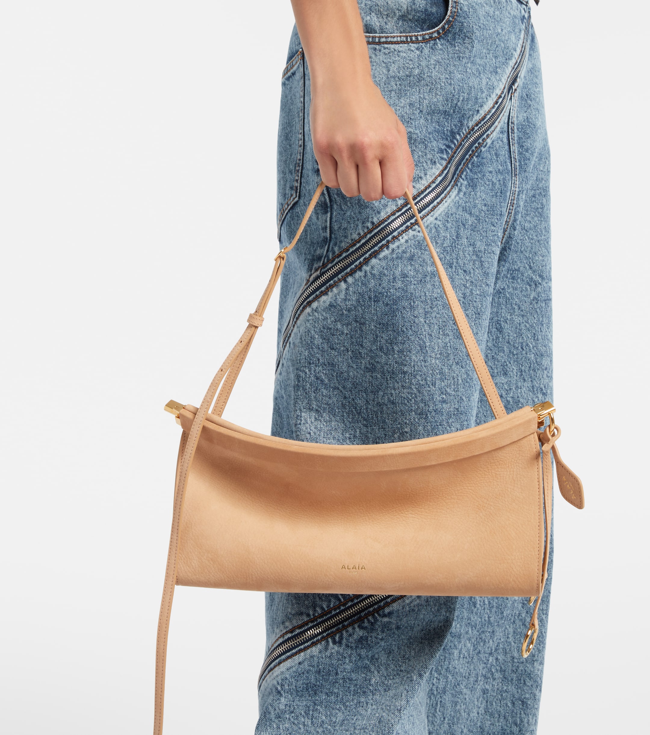 Alaïa Le Click Medium leather shoulder bag