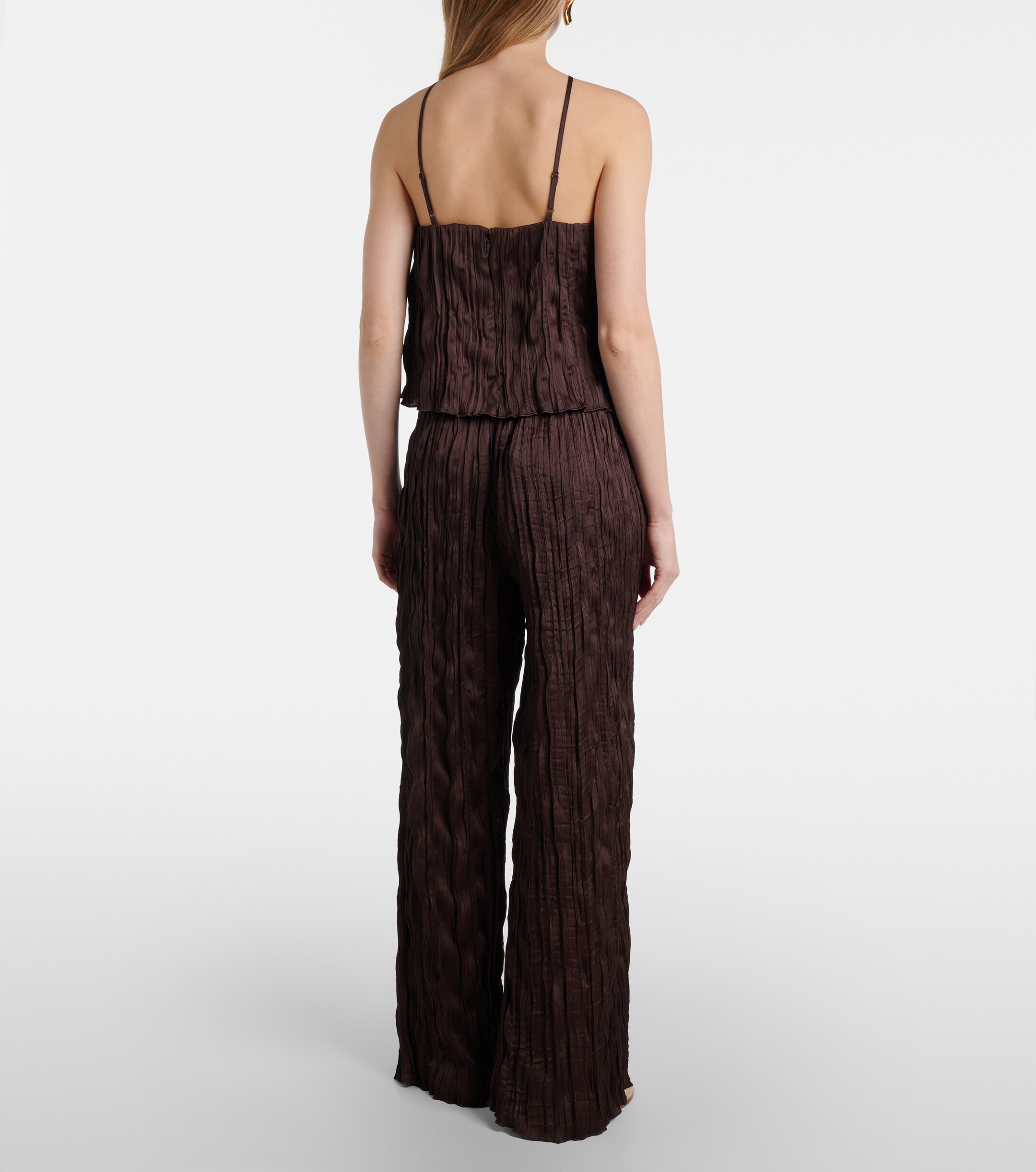 Staud Nami plissé wide-leg pants thumbnail