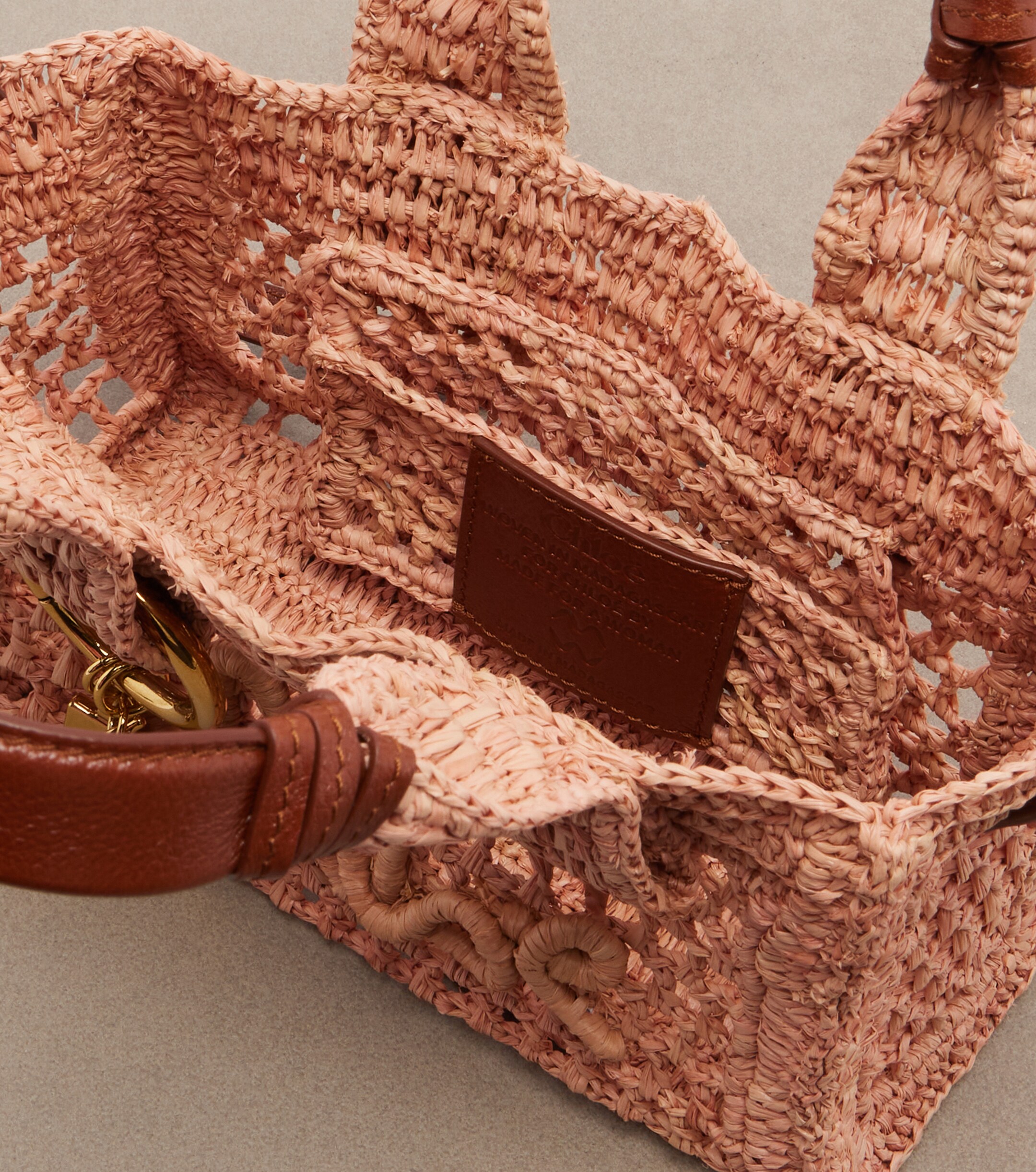Chloé Summer Banana E/W Mini top-handle bag