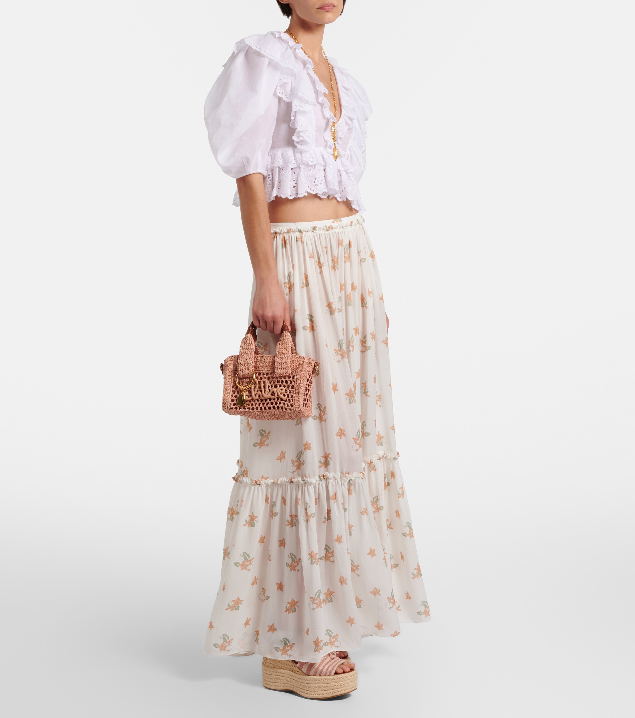 Chloé Summer Banana E/W Mini top-handle bag