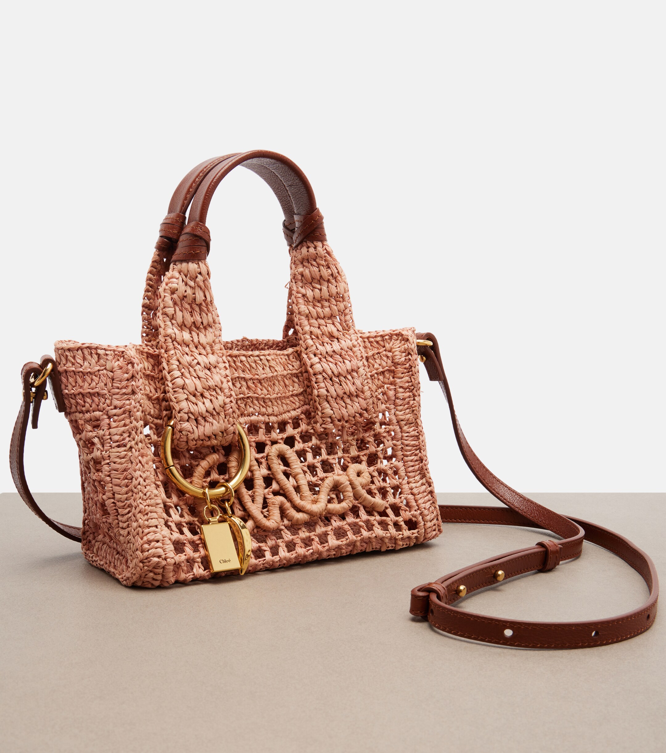 Chloé Summer Banana E/W Mini top-handle bag
