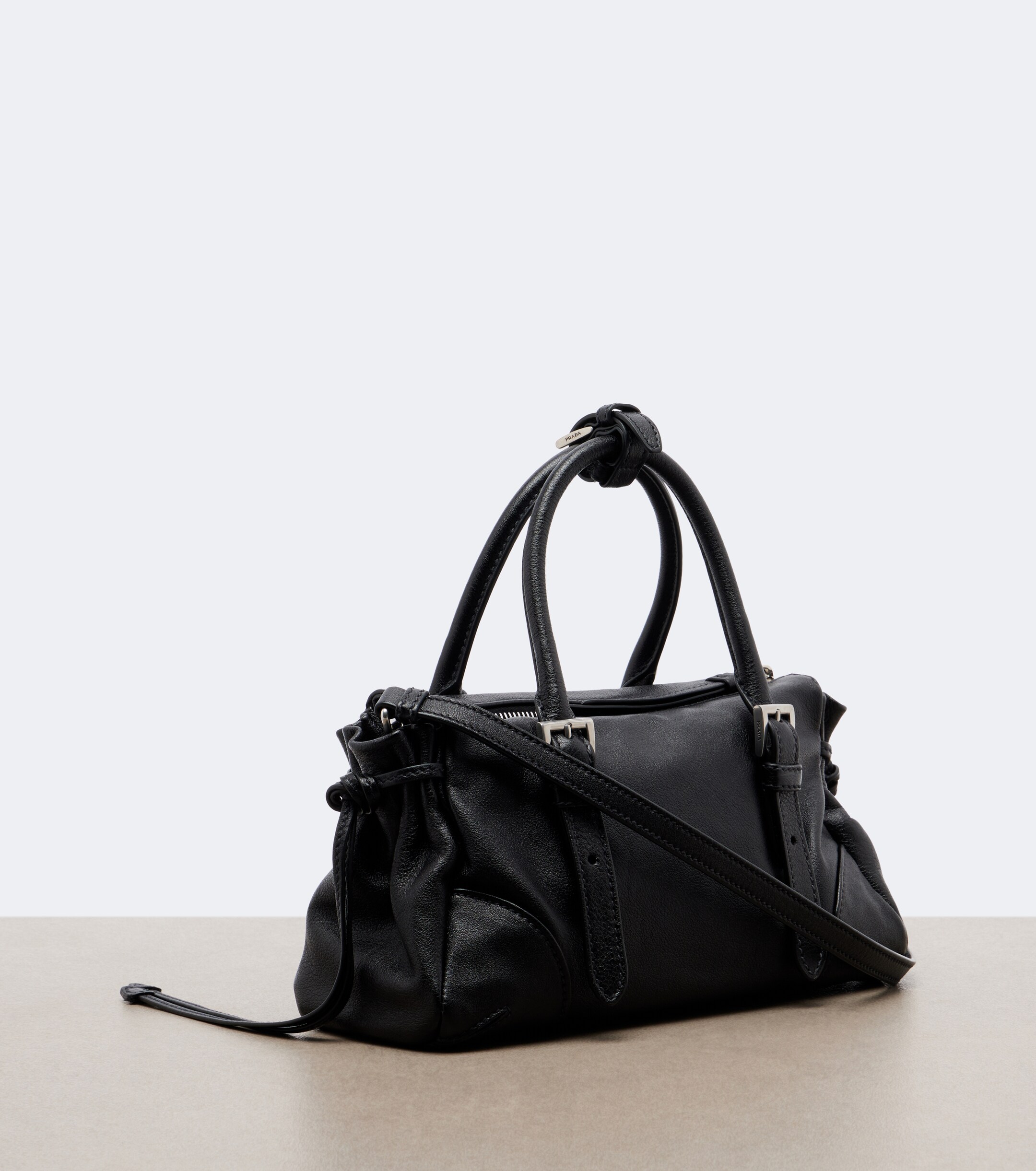 Prada Prada Karin Small leather top-handle bag