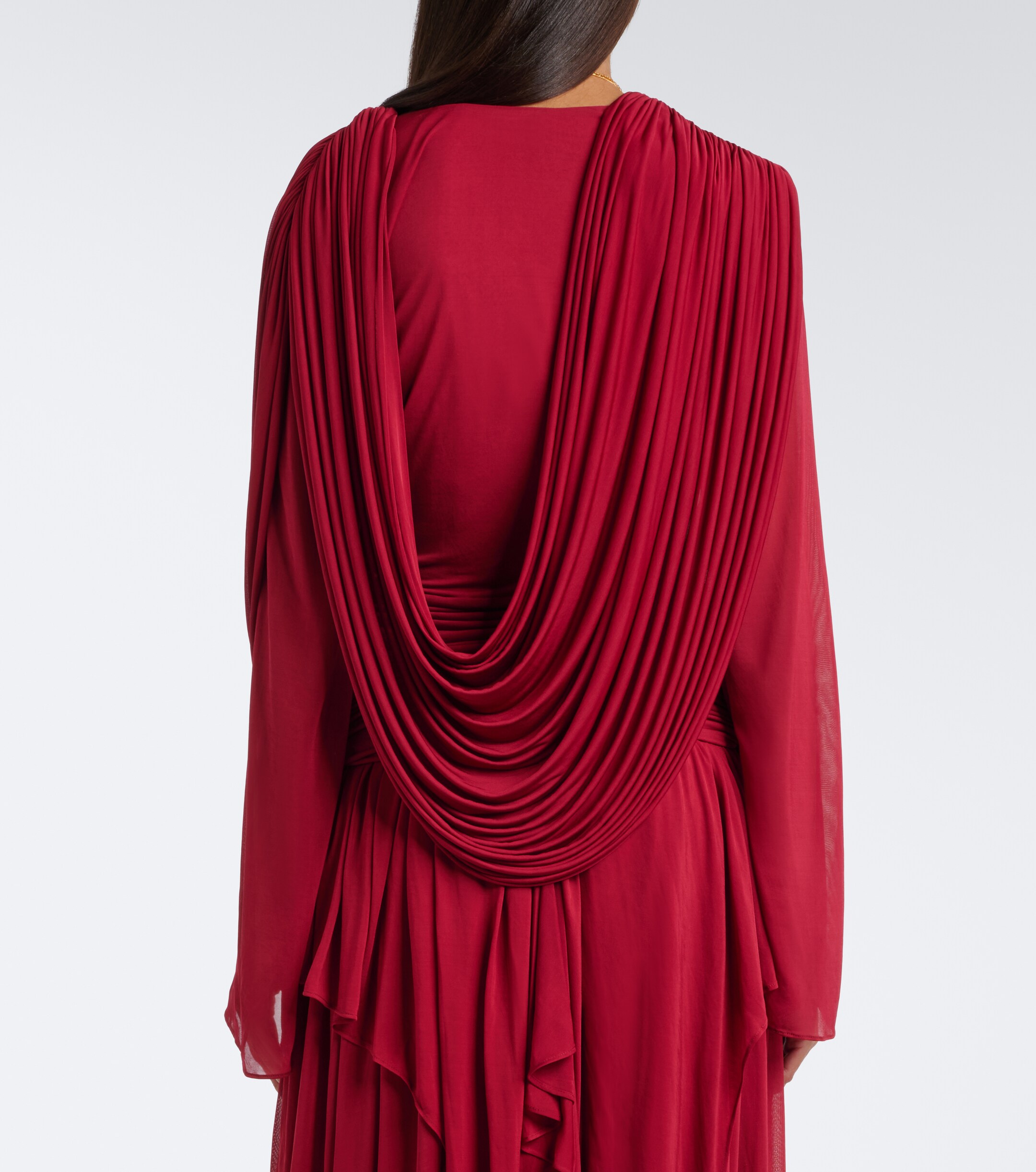 Christopher Esber Christopher Esber Ripple draped jersey top