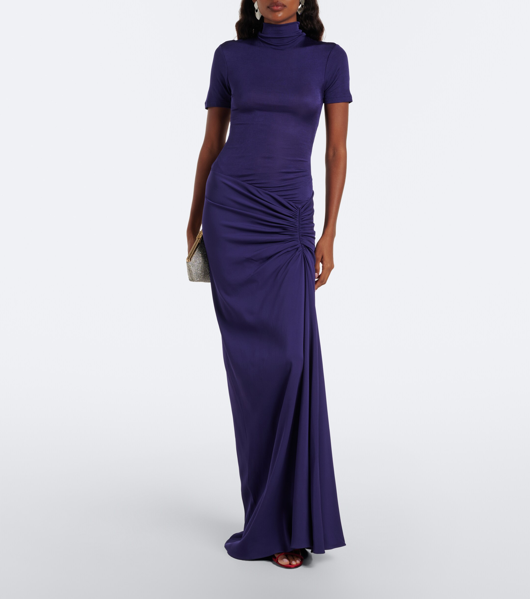 Christopher Esber Christopher Esber Gathered faille gown