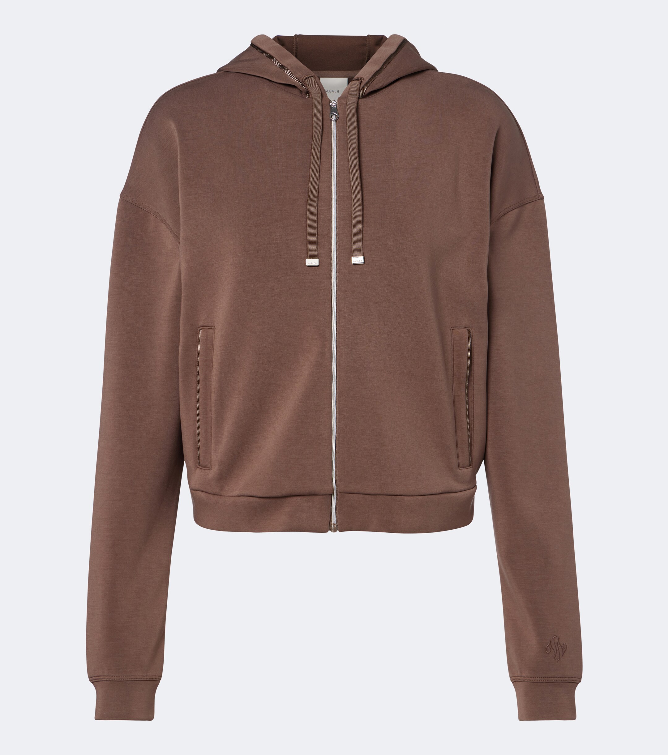 Varley Varley Jorgie jersey zip-up hoodie