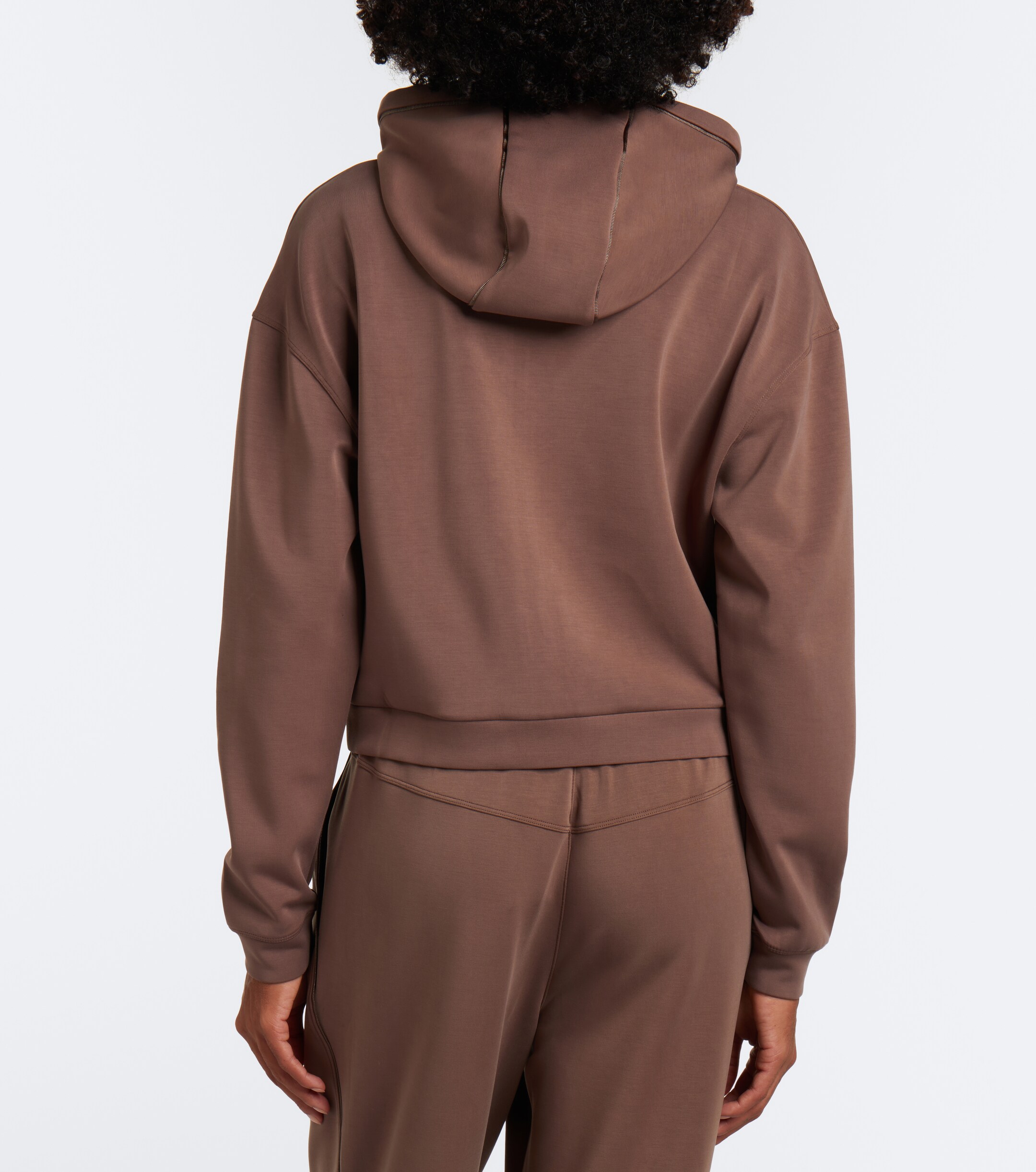 Varley Varley Jorgie jersey zip-up hoodie