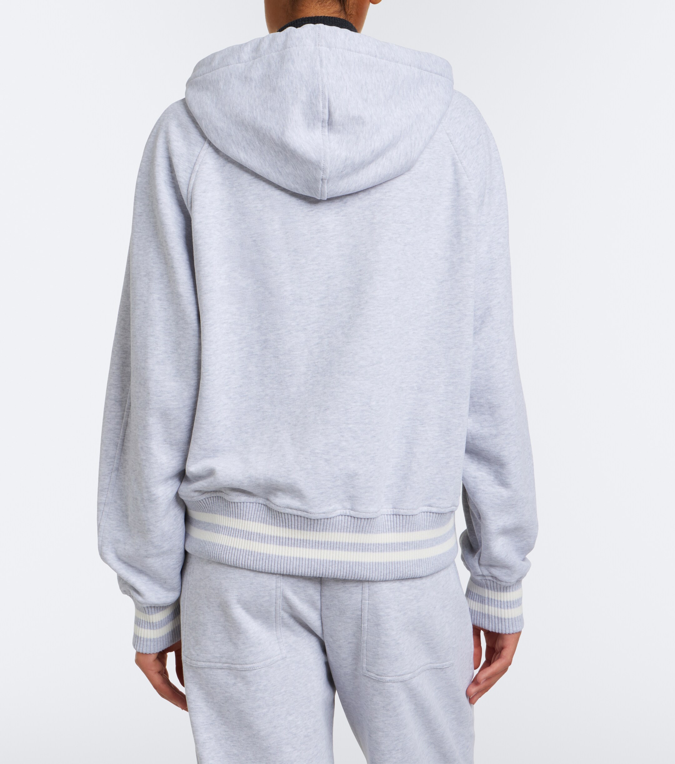 Brunello Cucinelli Brunello Cucinelli Cotton jersey zip-up hoodie