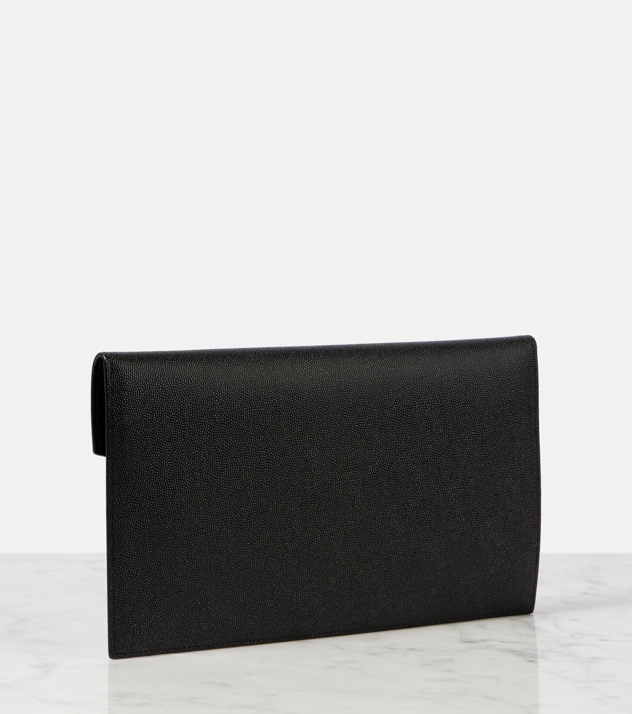 Saint Laurent Uptown leather clutch