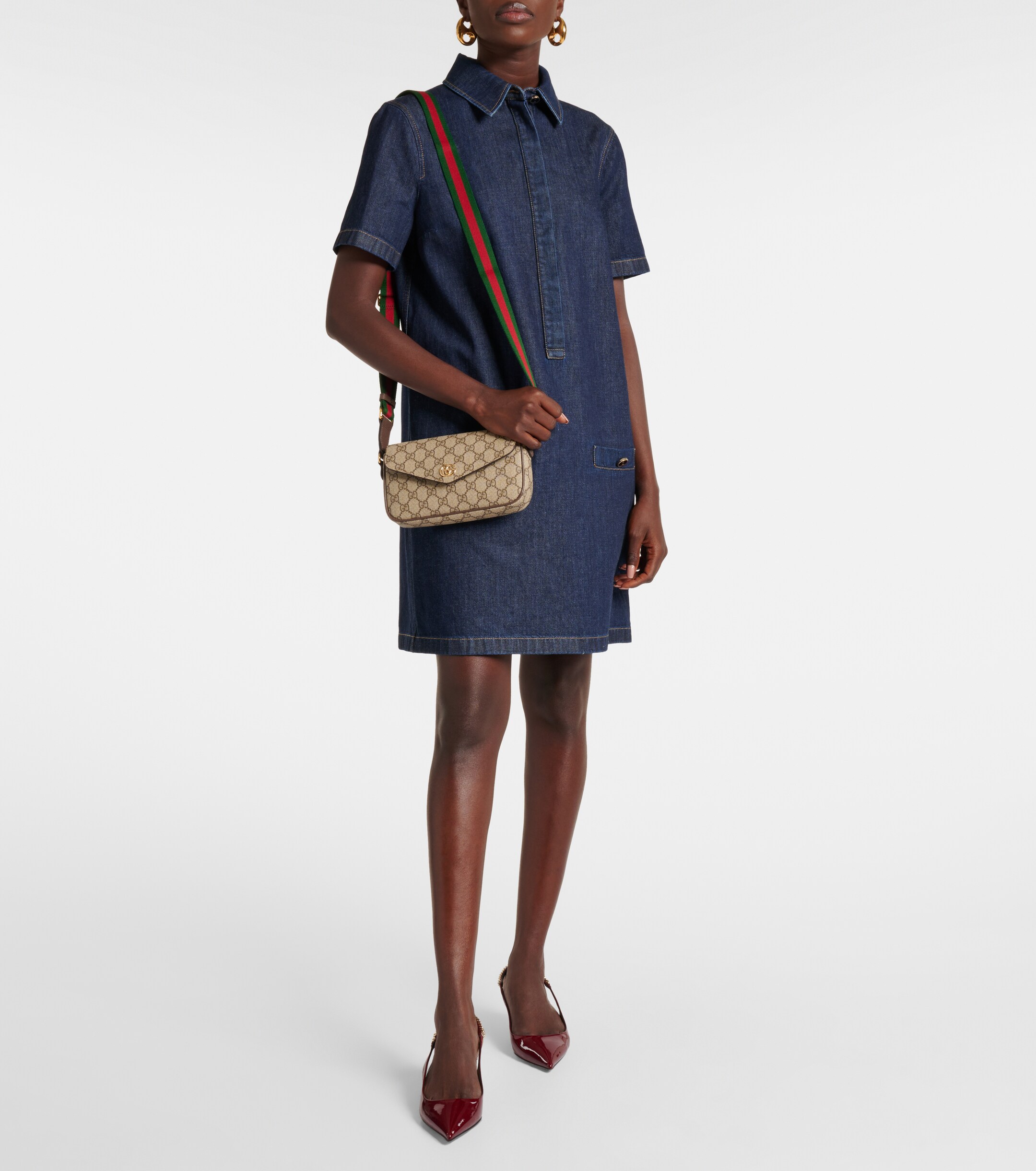 Gucci Ophidia GG Canvas Mini crossbody bag