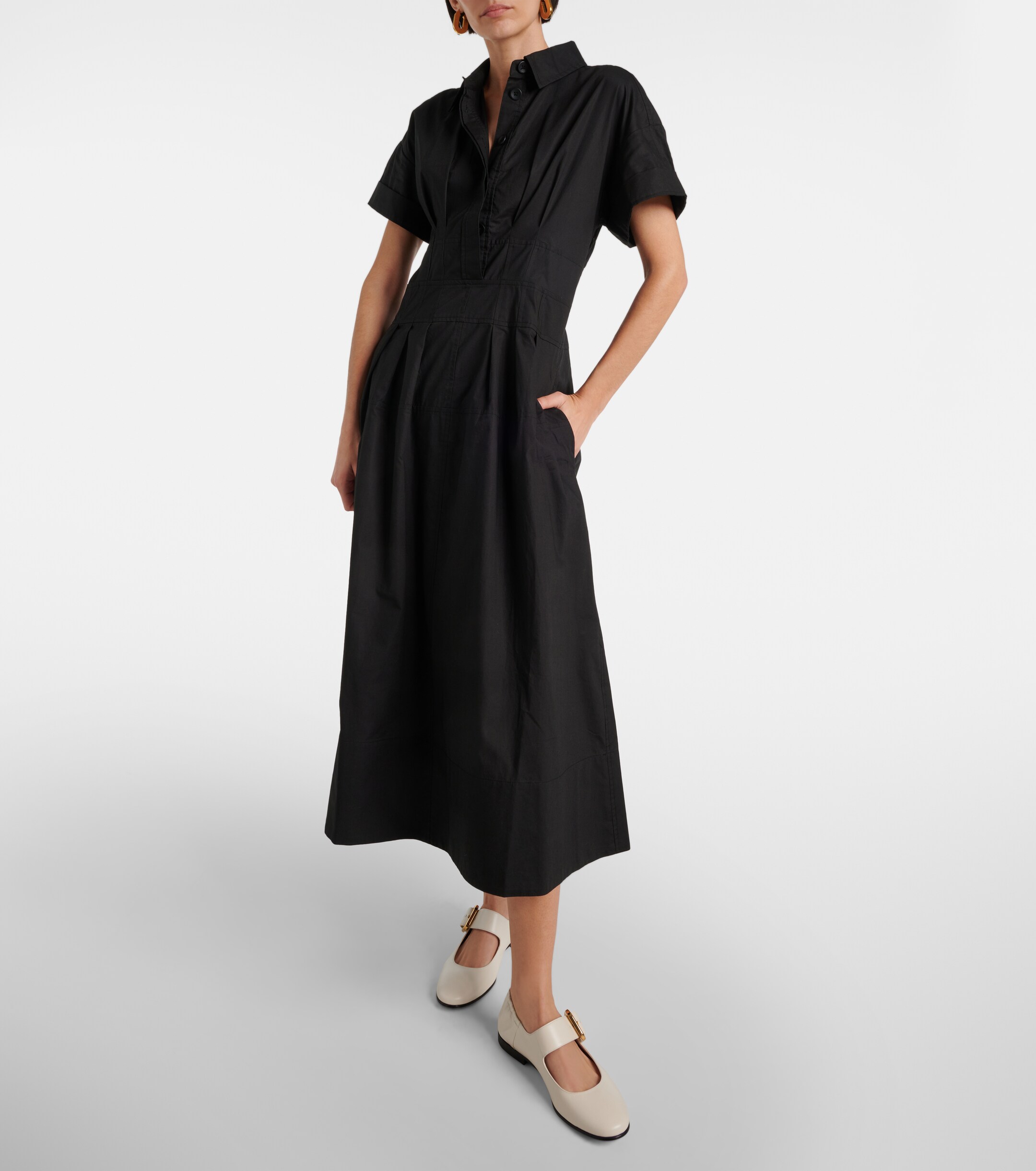 Proenza Schouler - White Label Balston cotton poplin shirt dress | Plush