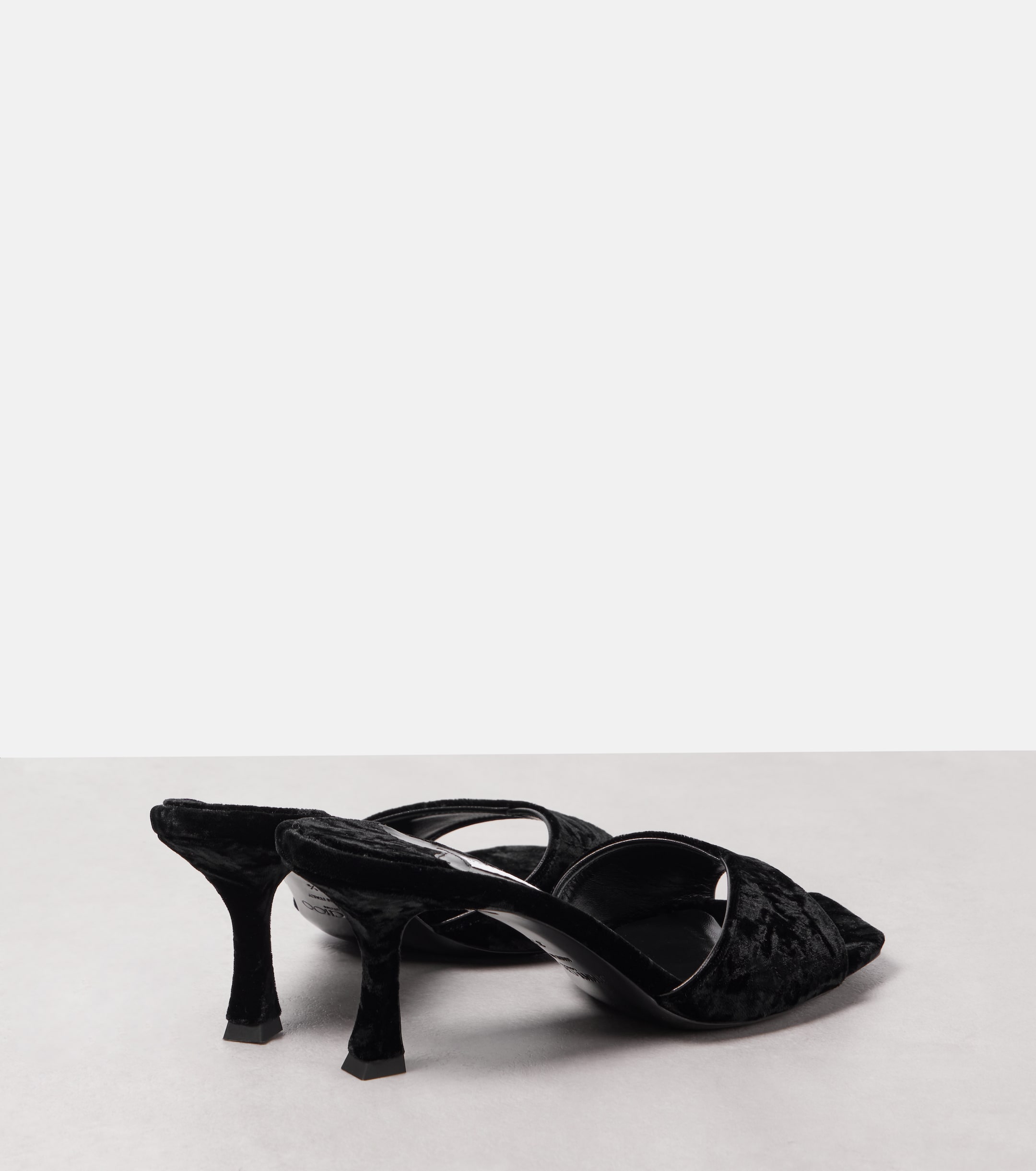 JIMMY CHOO Skye 70 velvet mules