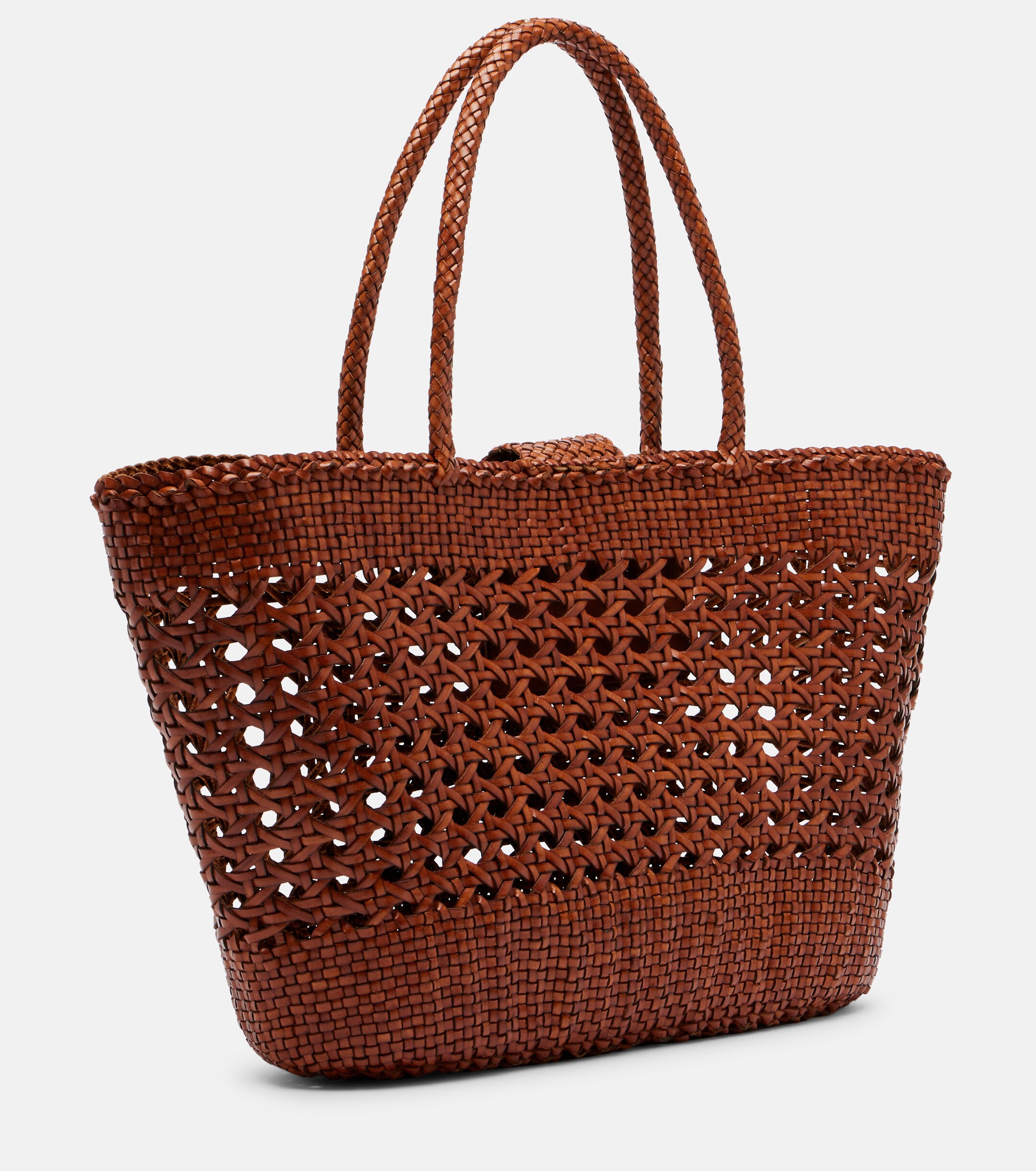 RIXO x Dragon Diffusion Lucine leather tote bag