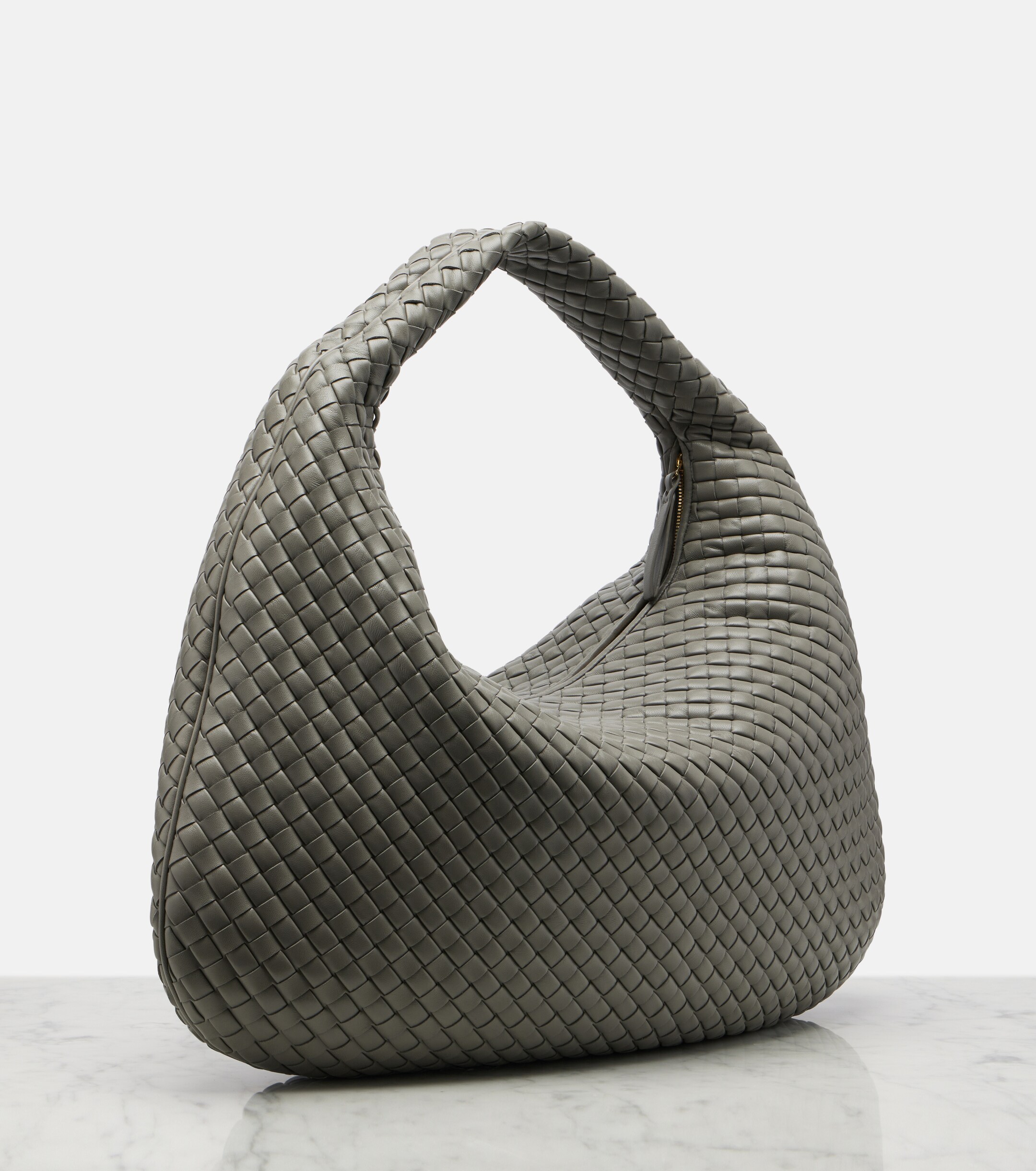 Bottega Veneta Maxi Veneta leather shoulder bag