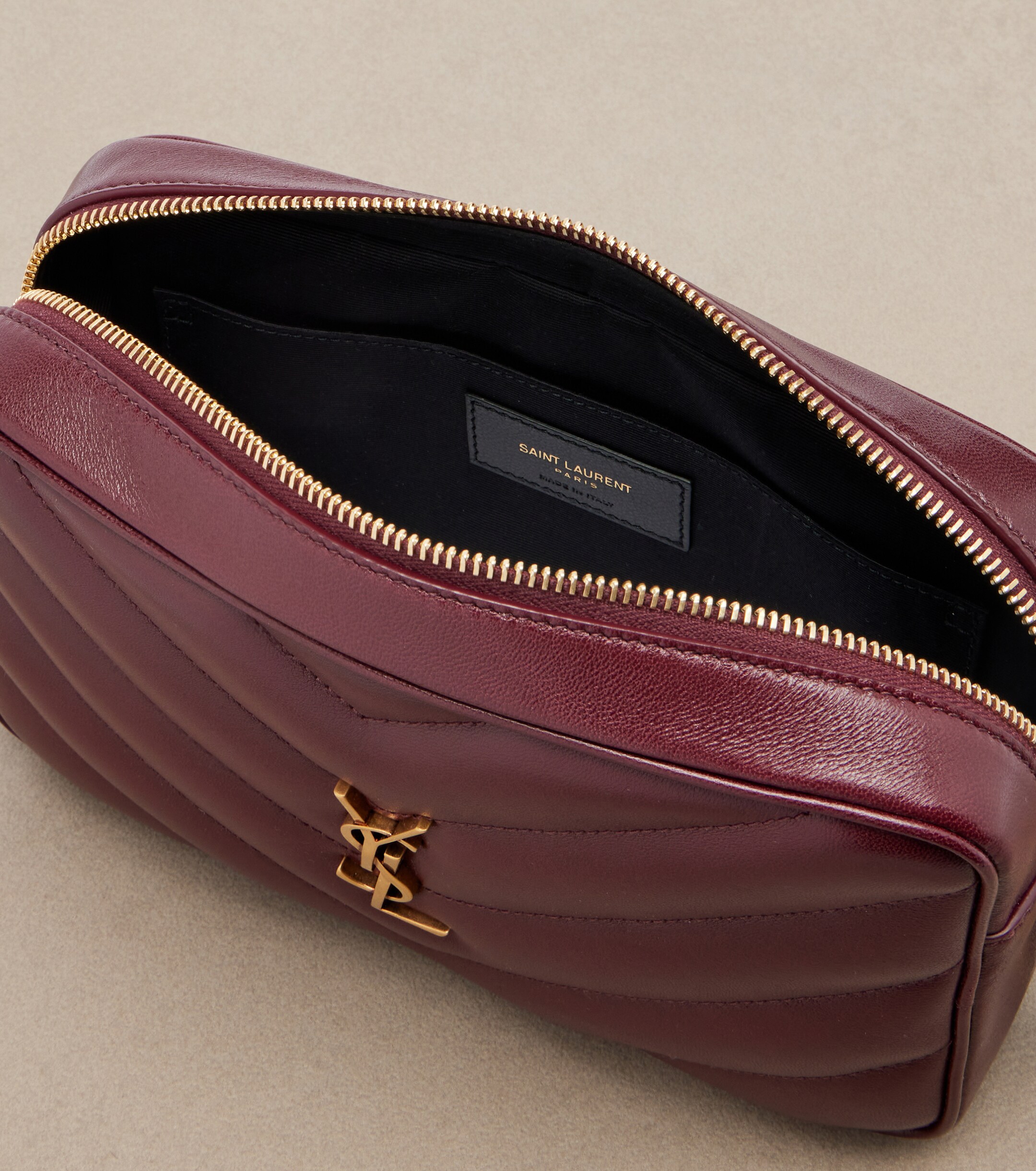 Saint Laurent Loulou leather camera bag