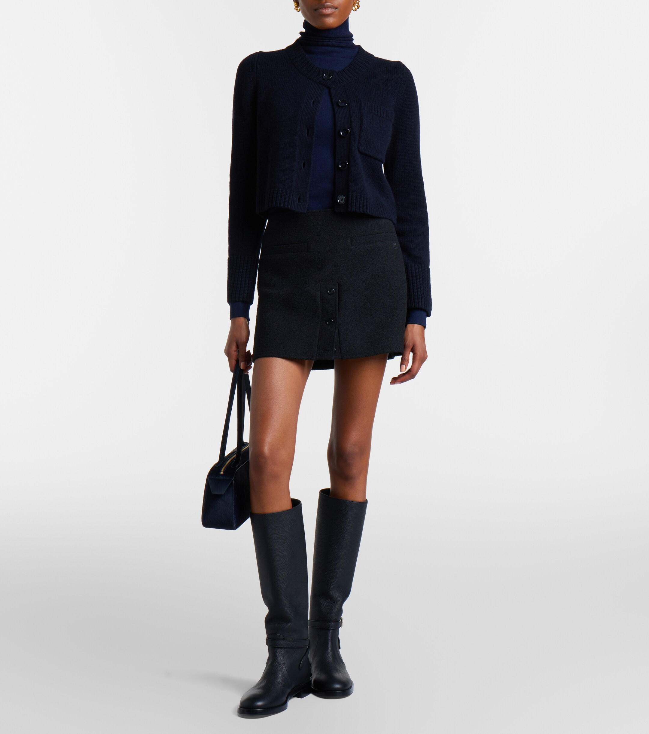 GIANVITO ROSSI Gianvito Rossi Varenne leather knee-high boots