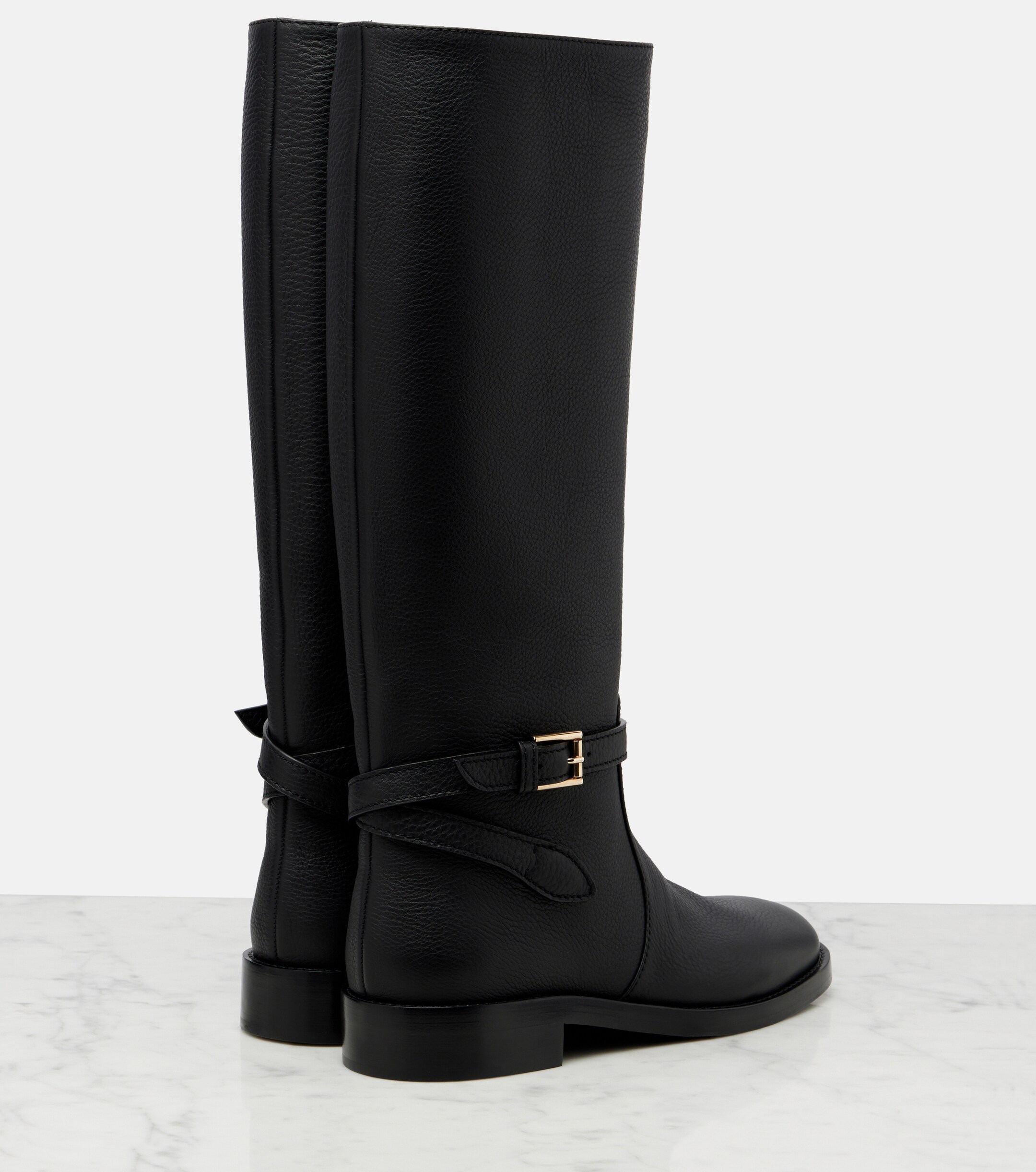 GIANVITO ROSSI Gianvito Rossi Varenne leather knee-high boots