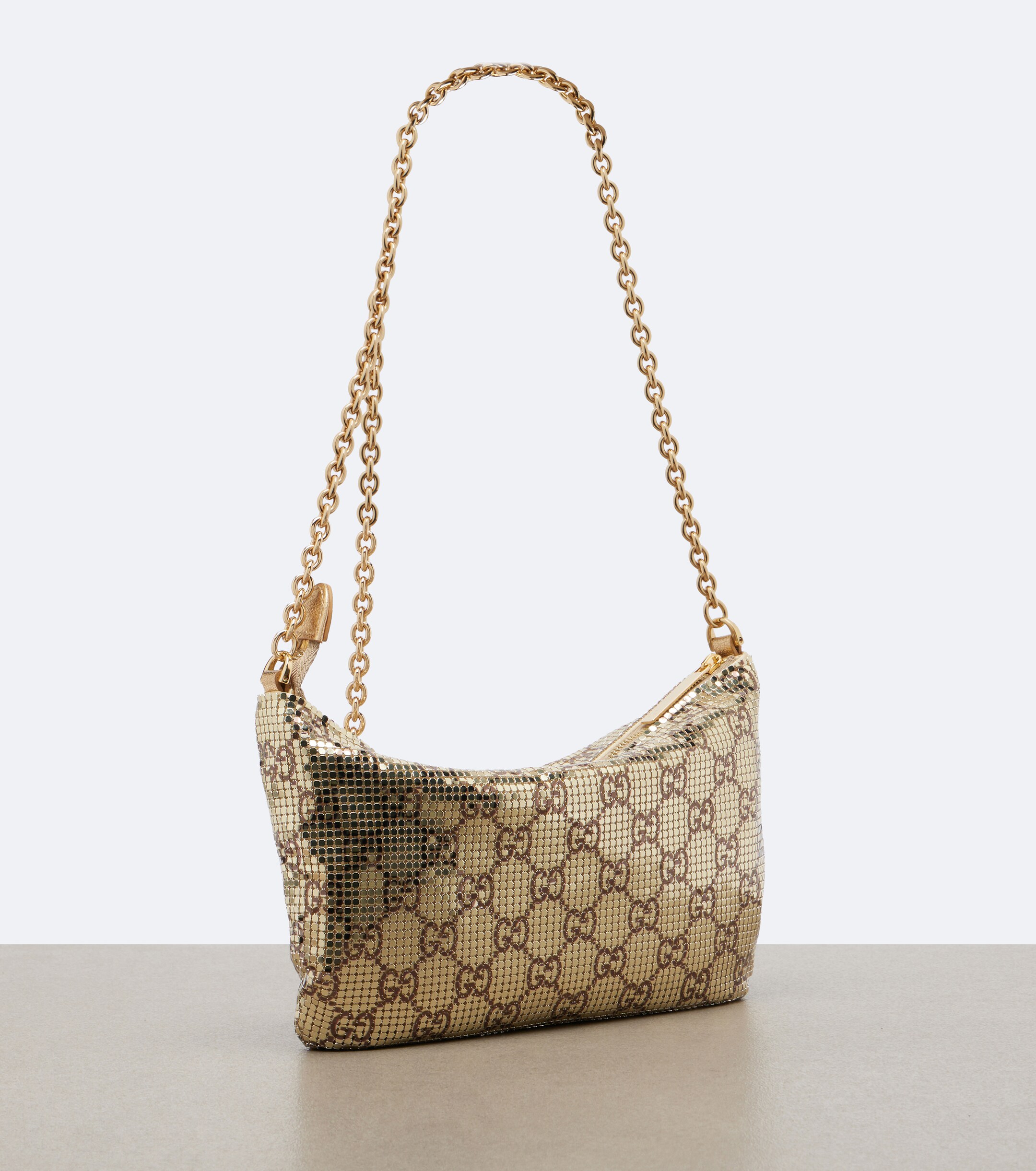 Gucci GG mesh shoulder bag