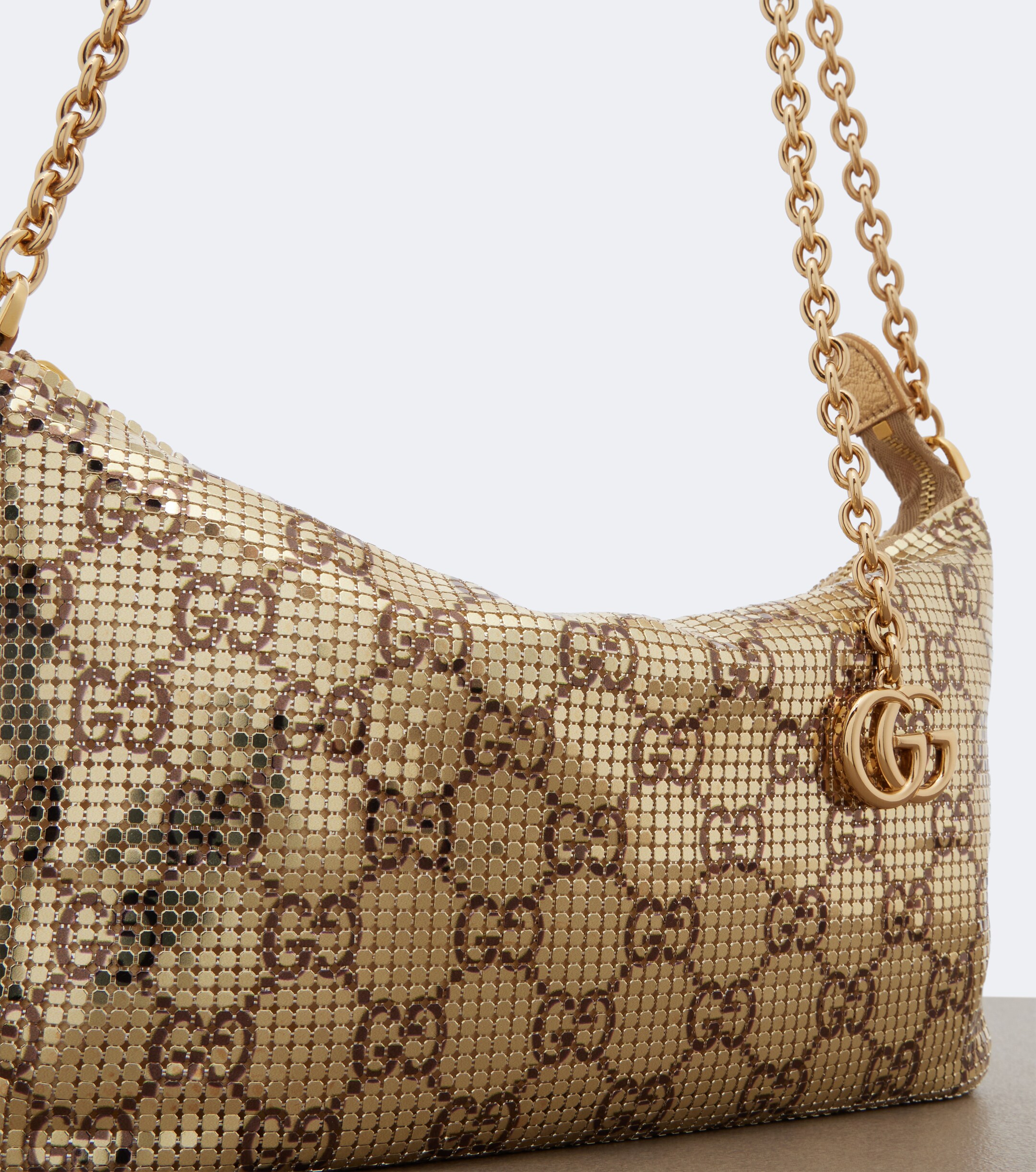 Gucci GG mesh shoulder bag