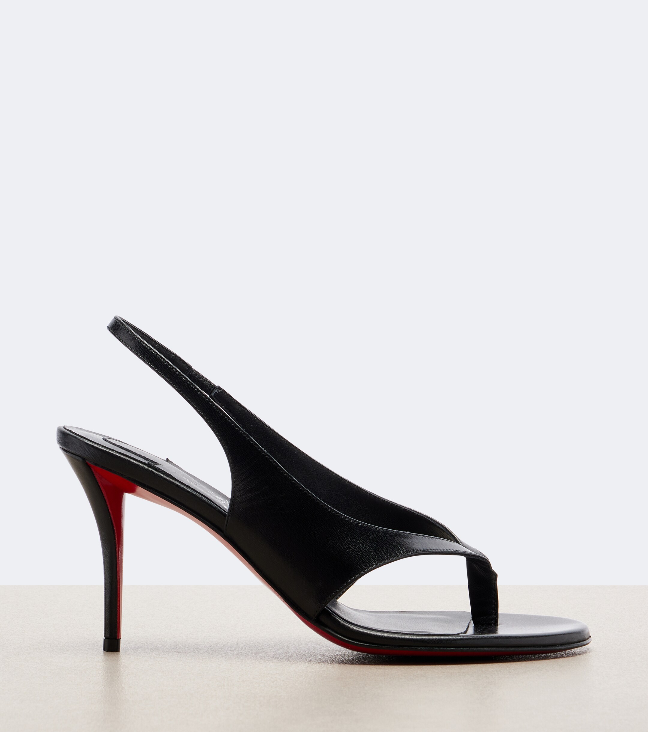 CHRISTIAN LOUBOUTIN Christian Louboutin Miss Z leather thong sandals