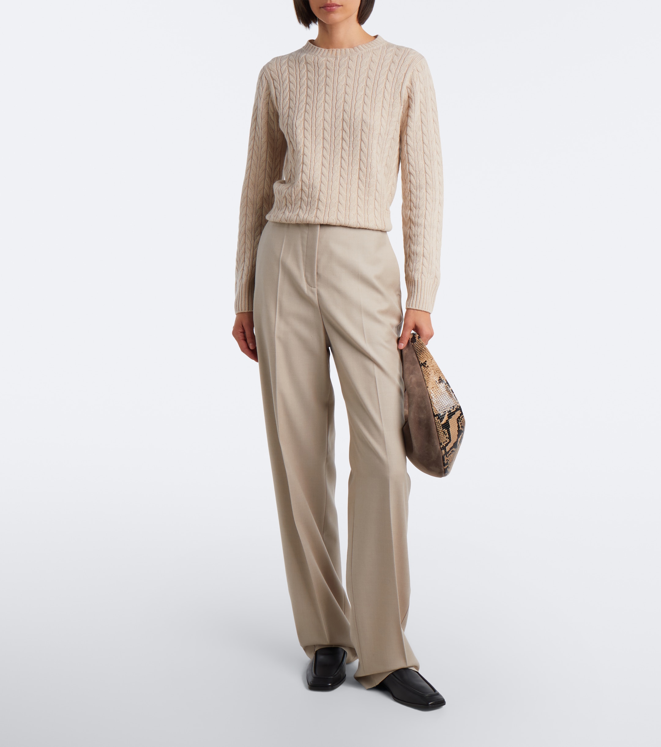AGNONA Agnona Wool straight pants