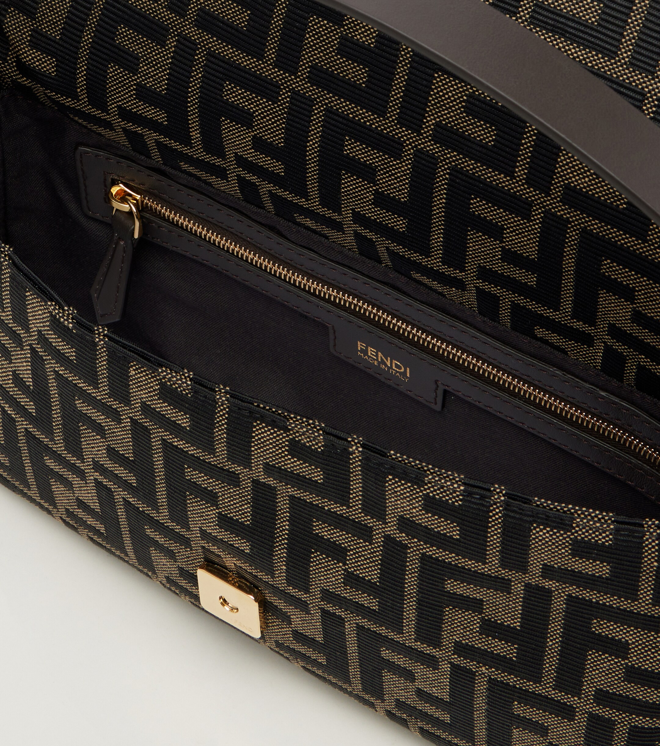 Fendi Baguette® 26424 Small canvas shoulder bag