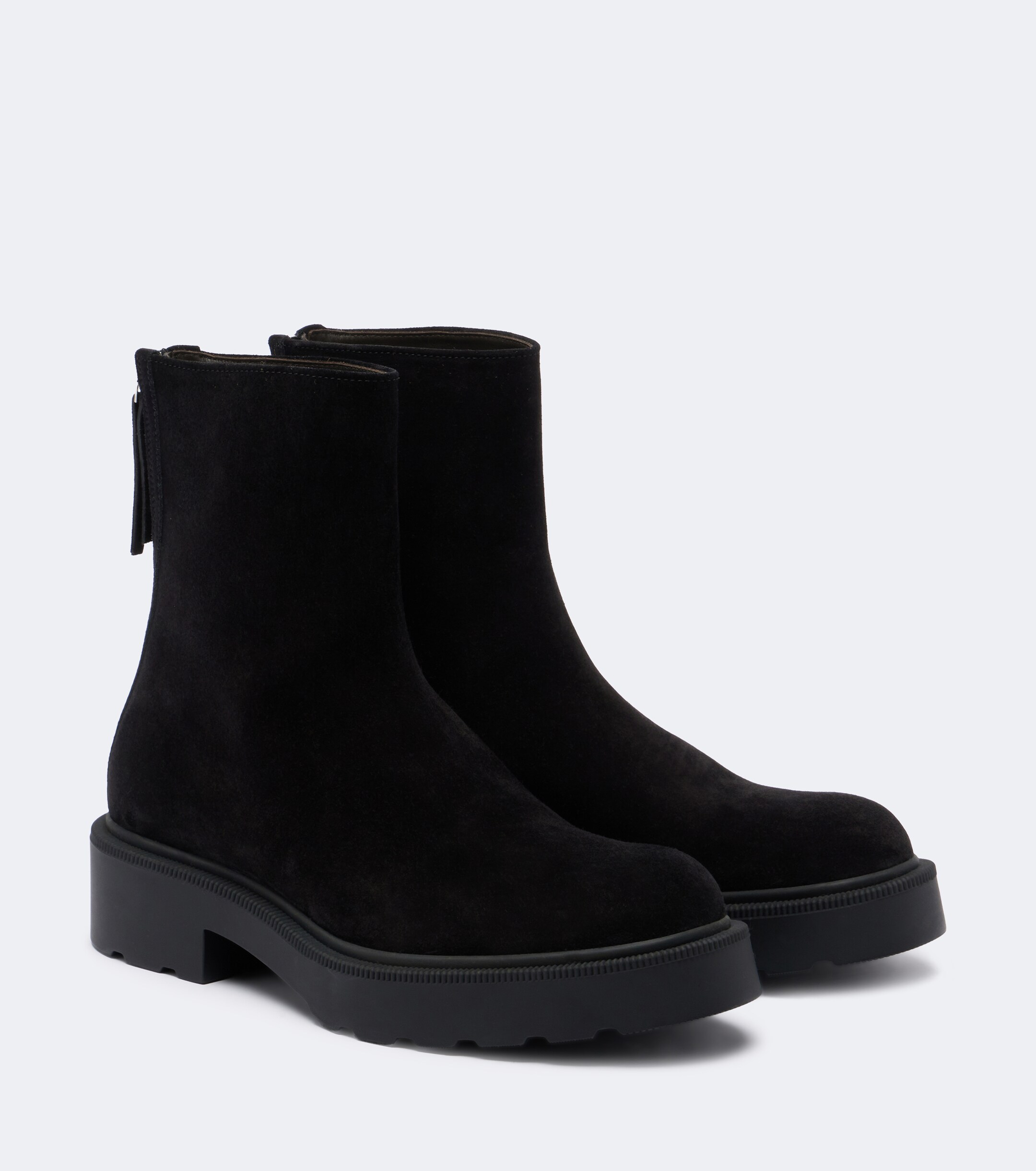 The Row The Row Nobilis suede ankle boots
