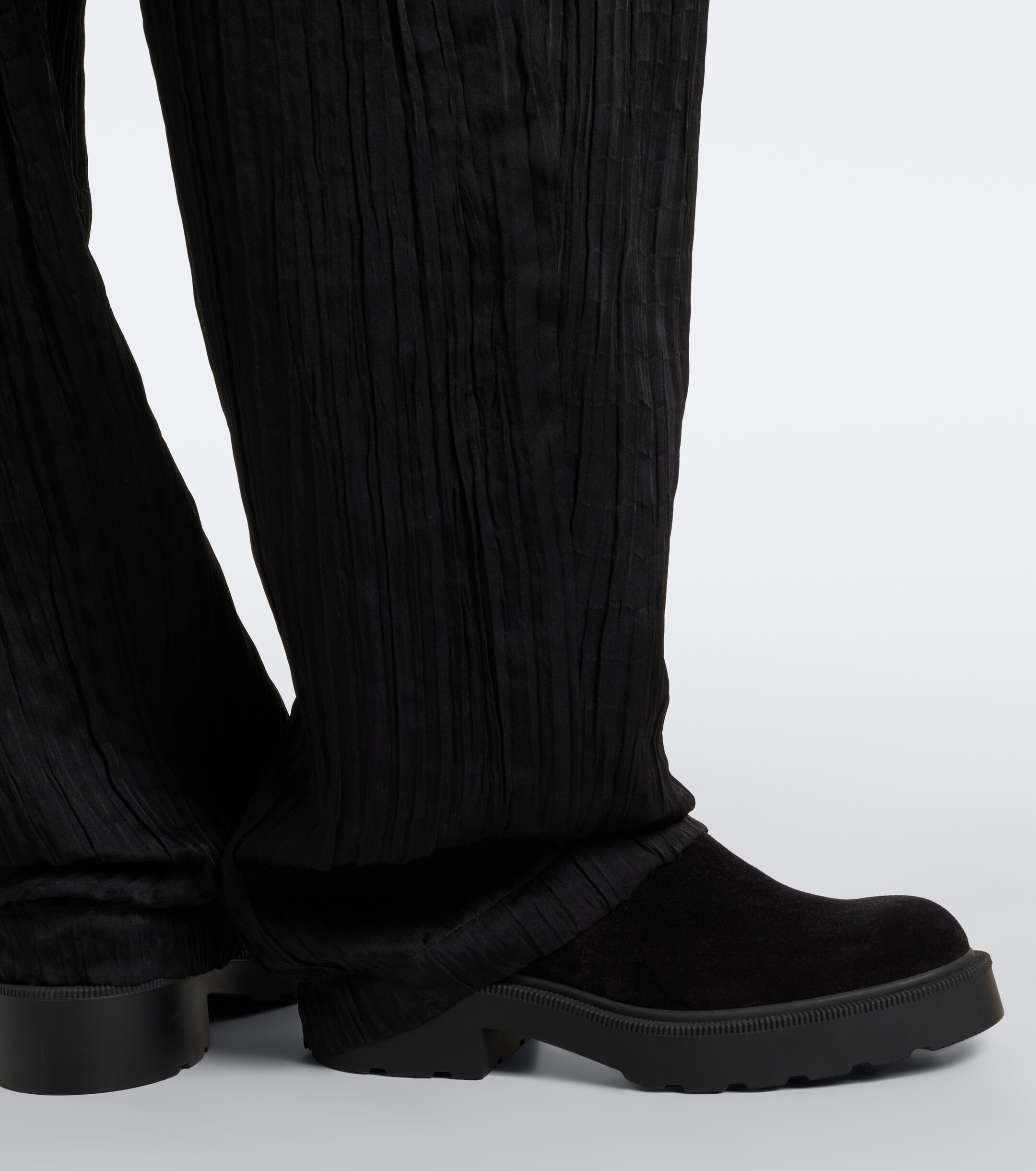 The Row The Row Nobilis suede ankle boots