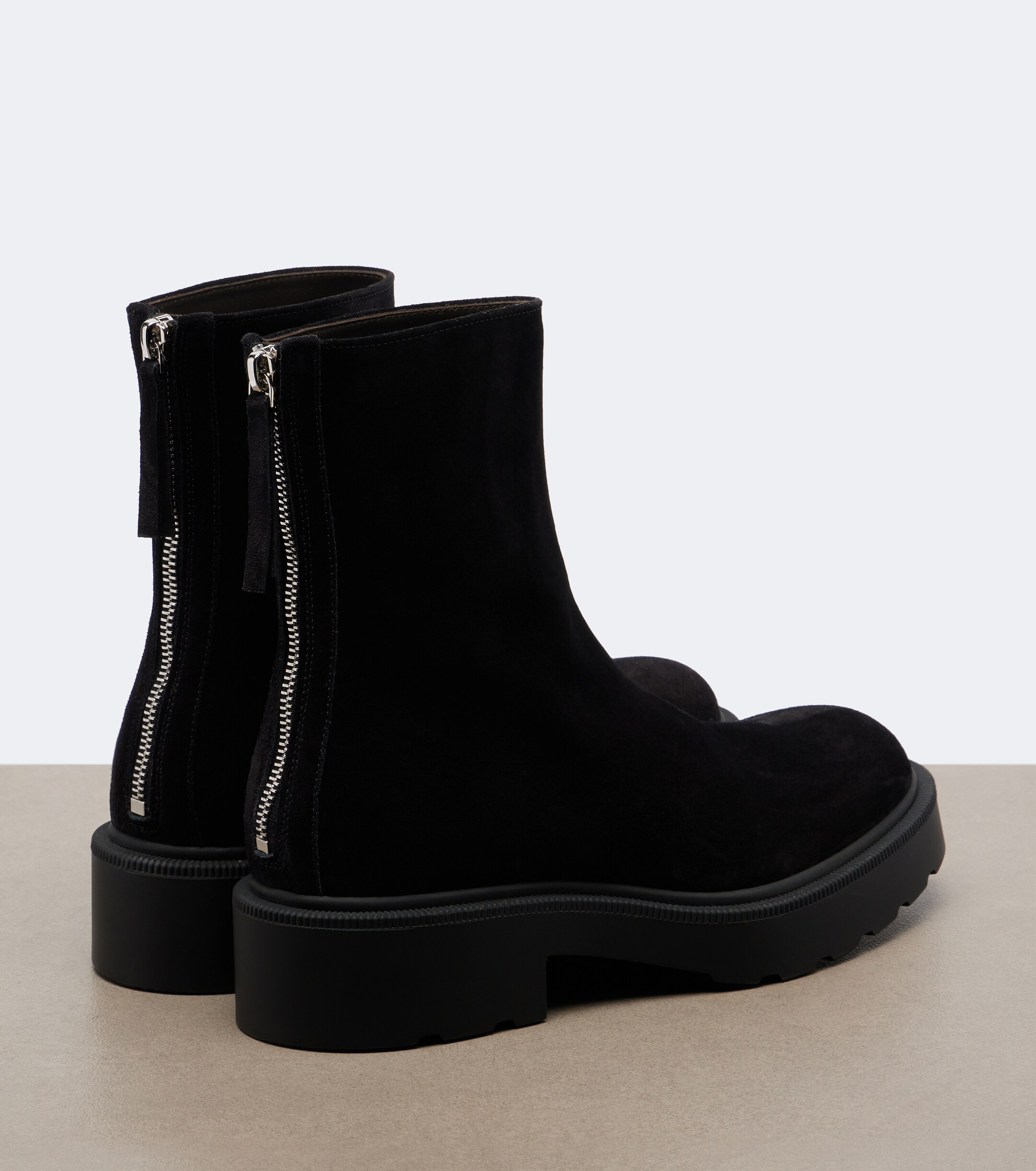 The Row The Row Nobilis suede ankle boots